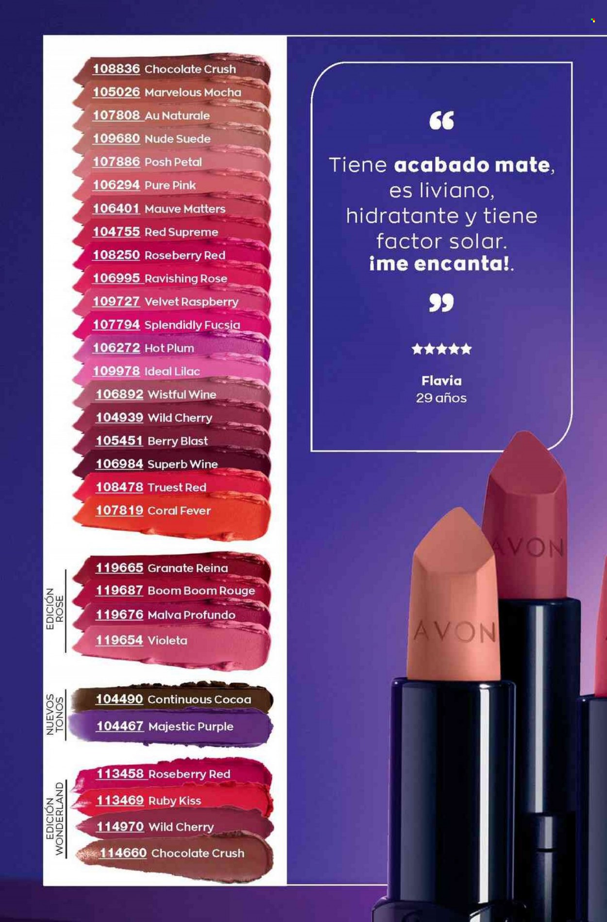 Catálogo Avon. Página 24