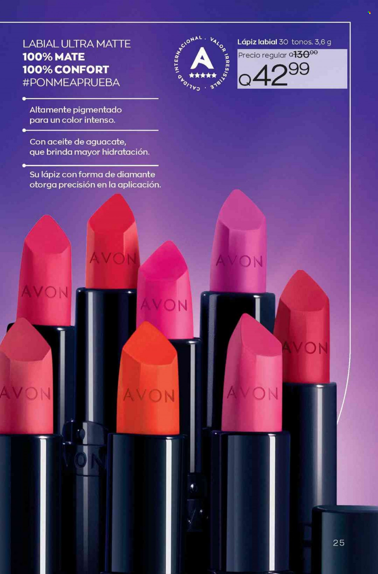 Catálogo Avon. Página 25