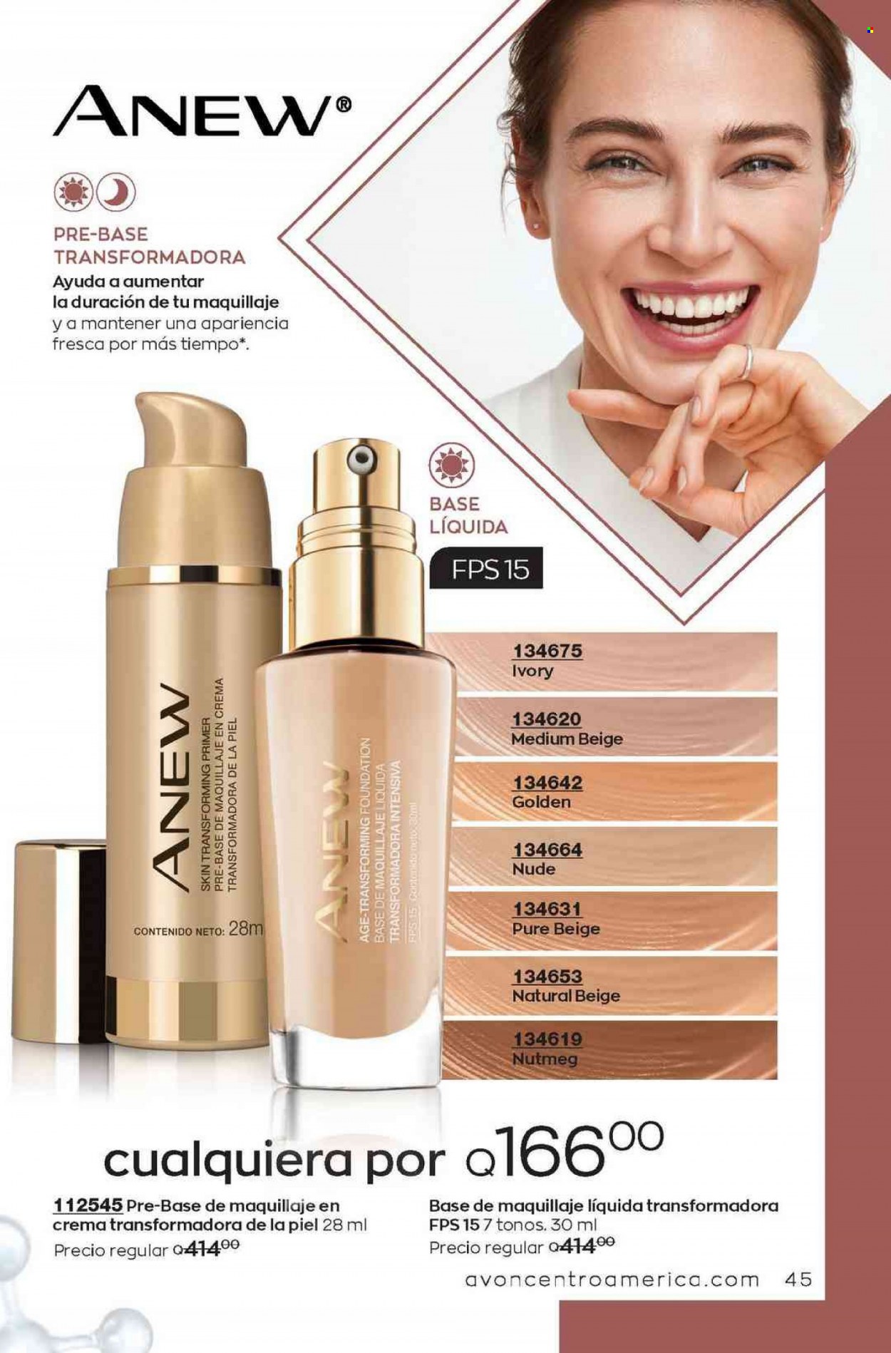 Catálogo Avon. Página 45