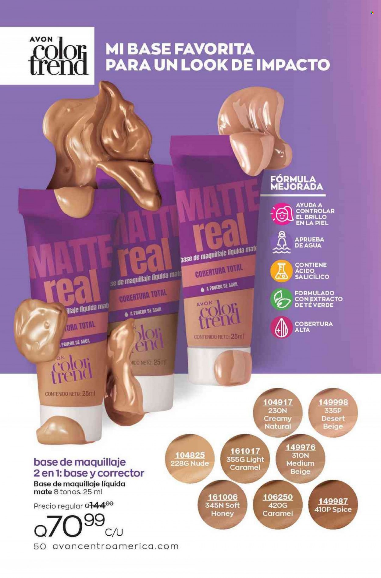 Catálogo Avon. Página 50