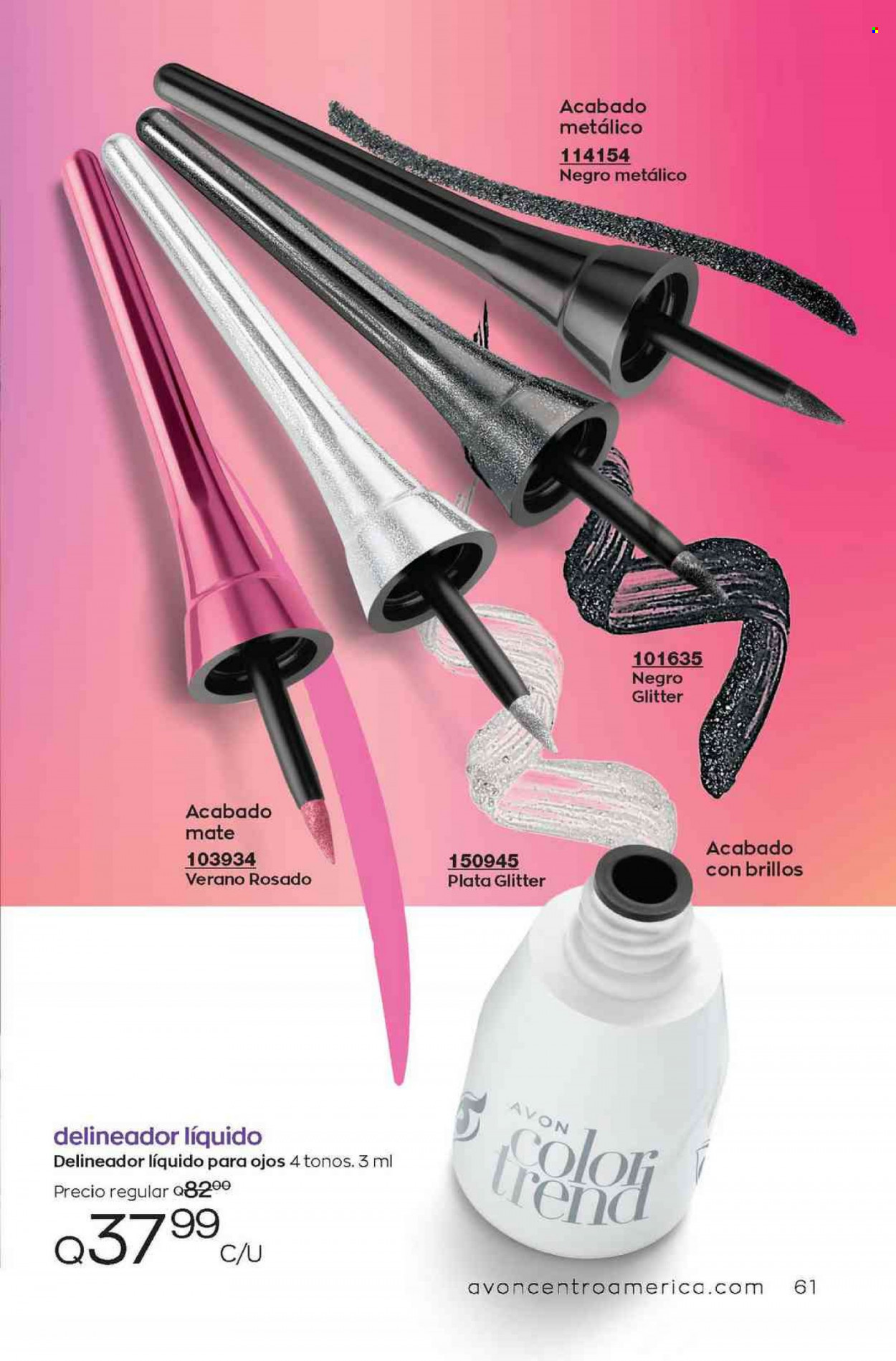 Catálogo Avon. Página 61
