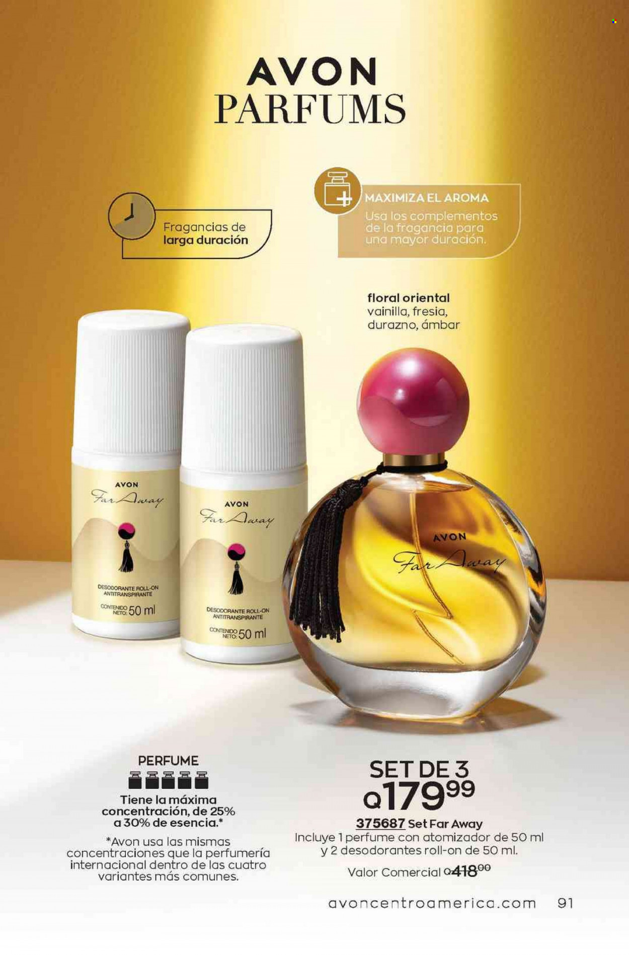Catálogo Avon. Página 91