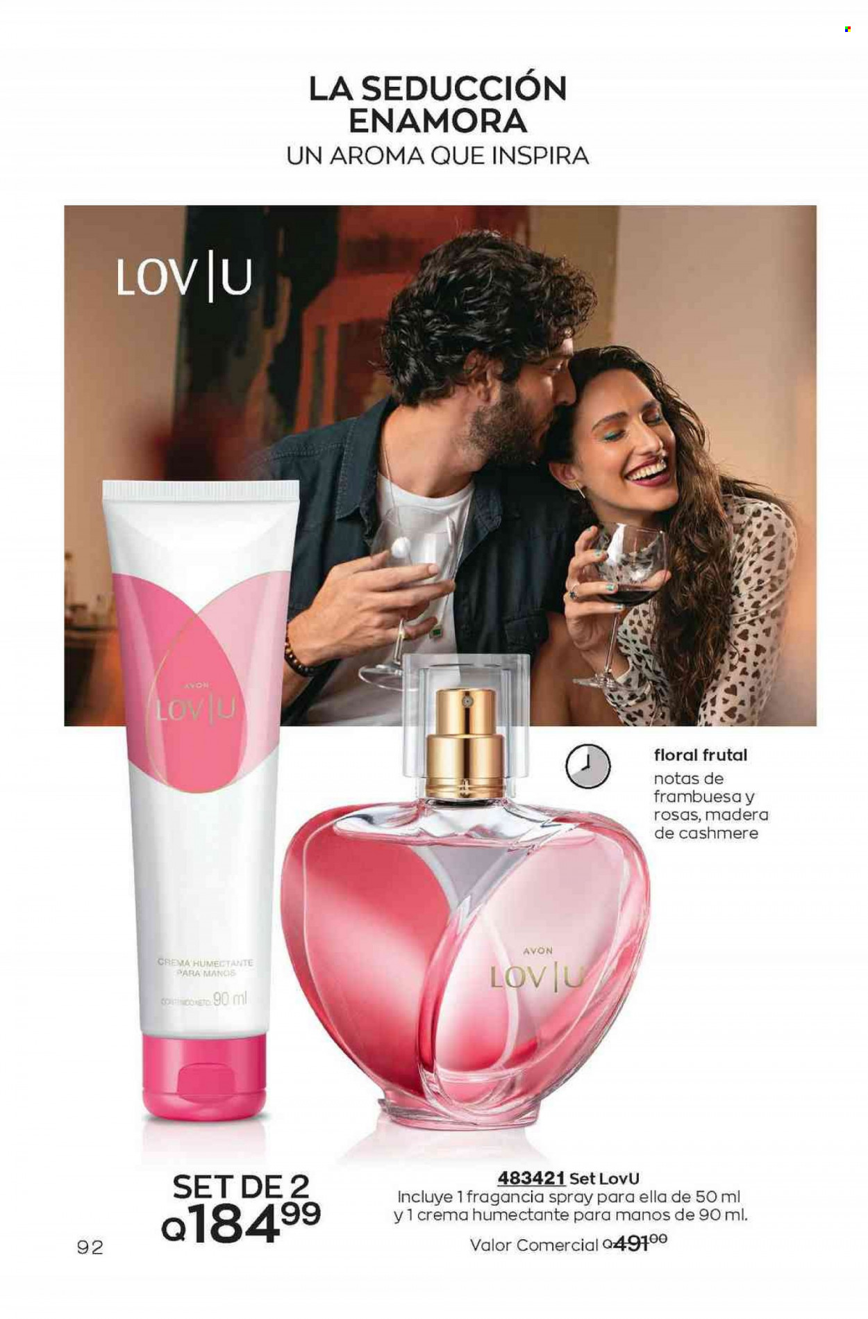 Catálogo Avon. Página 92