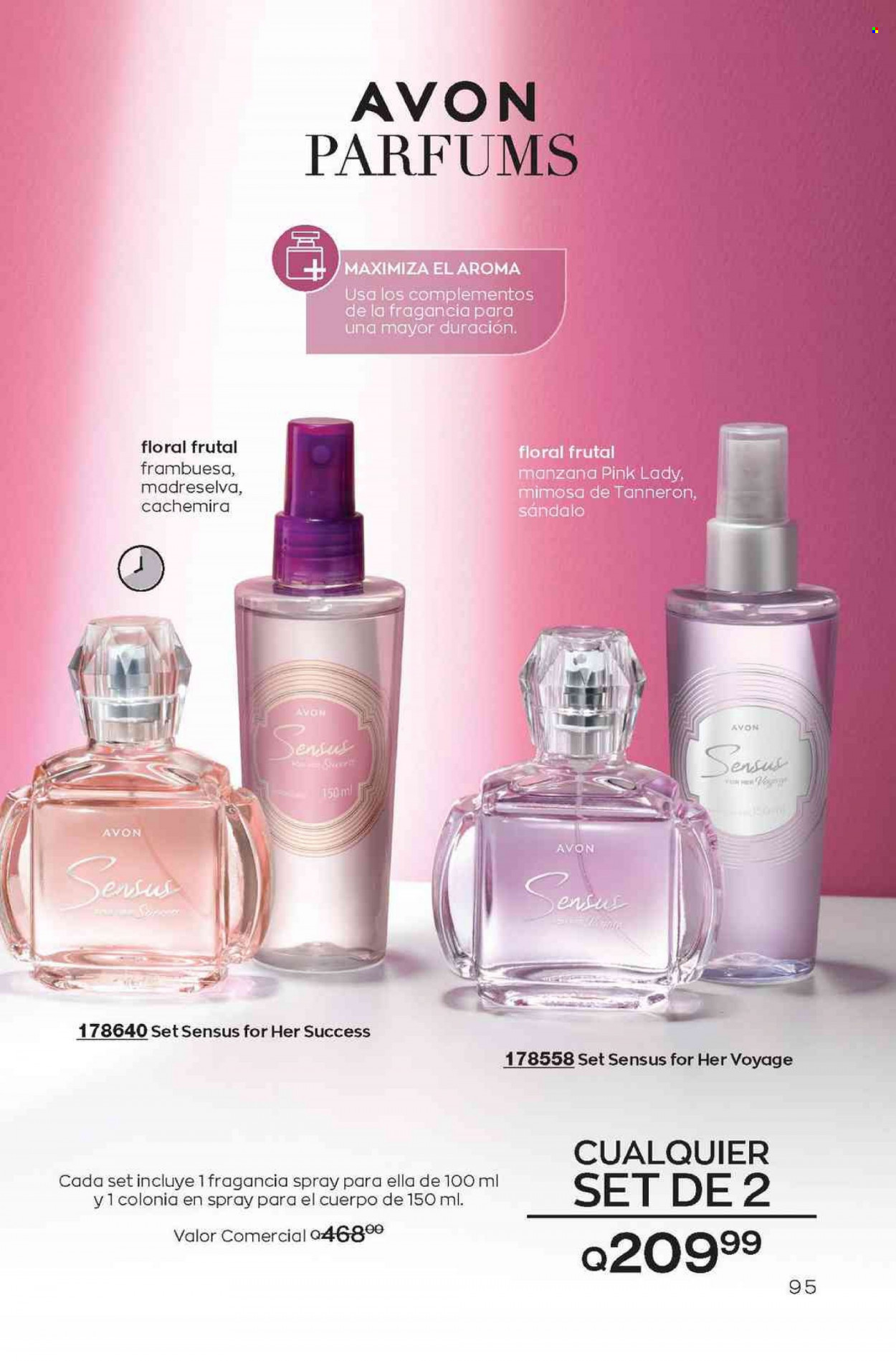Catálogo Avon. Página 95