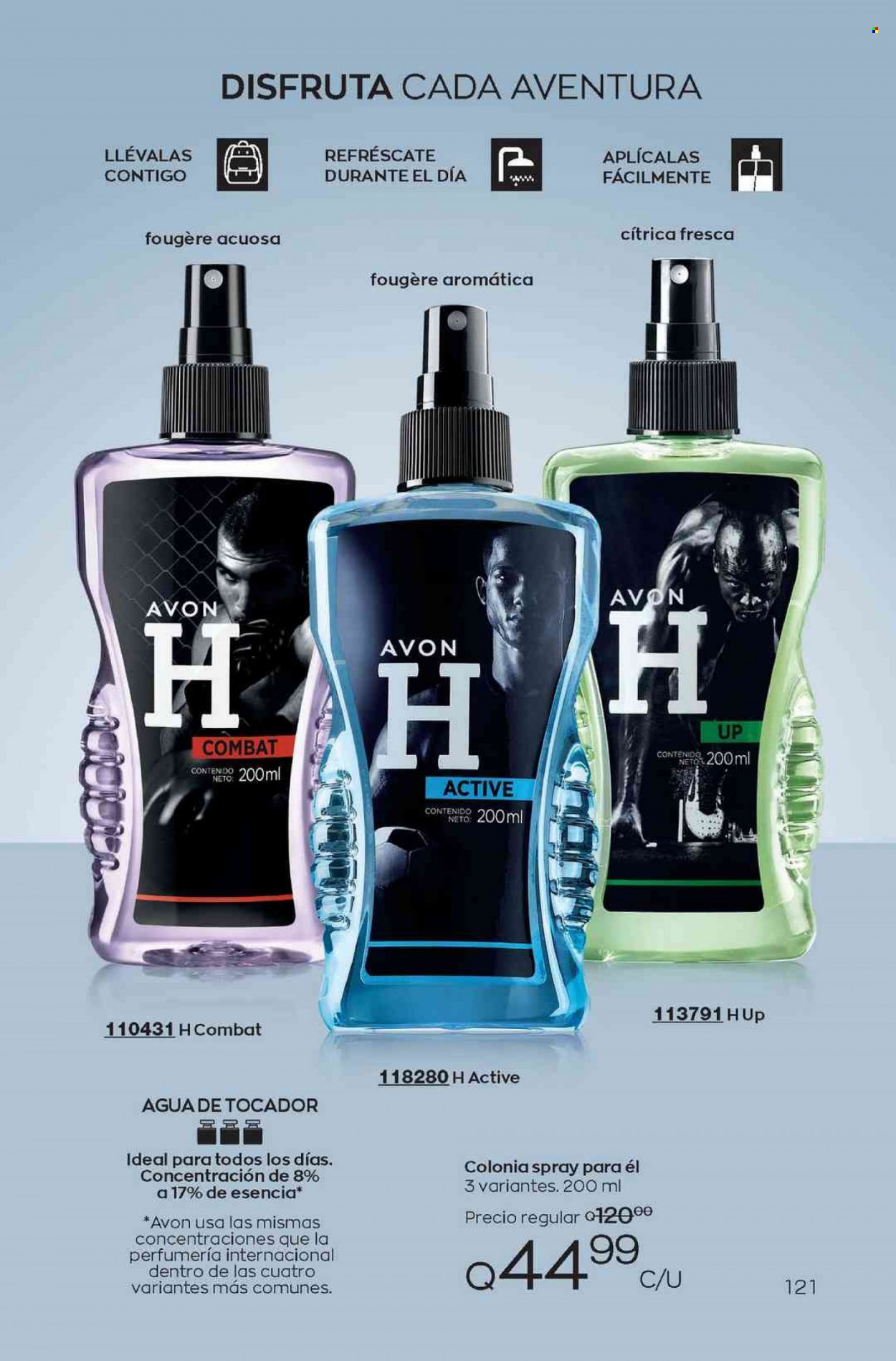 Catálogo Avon. Página 121