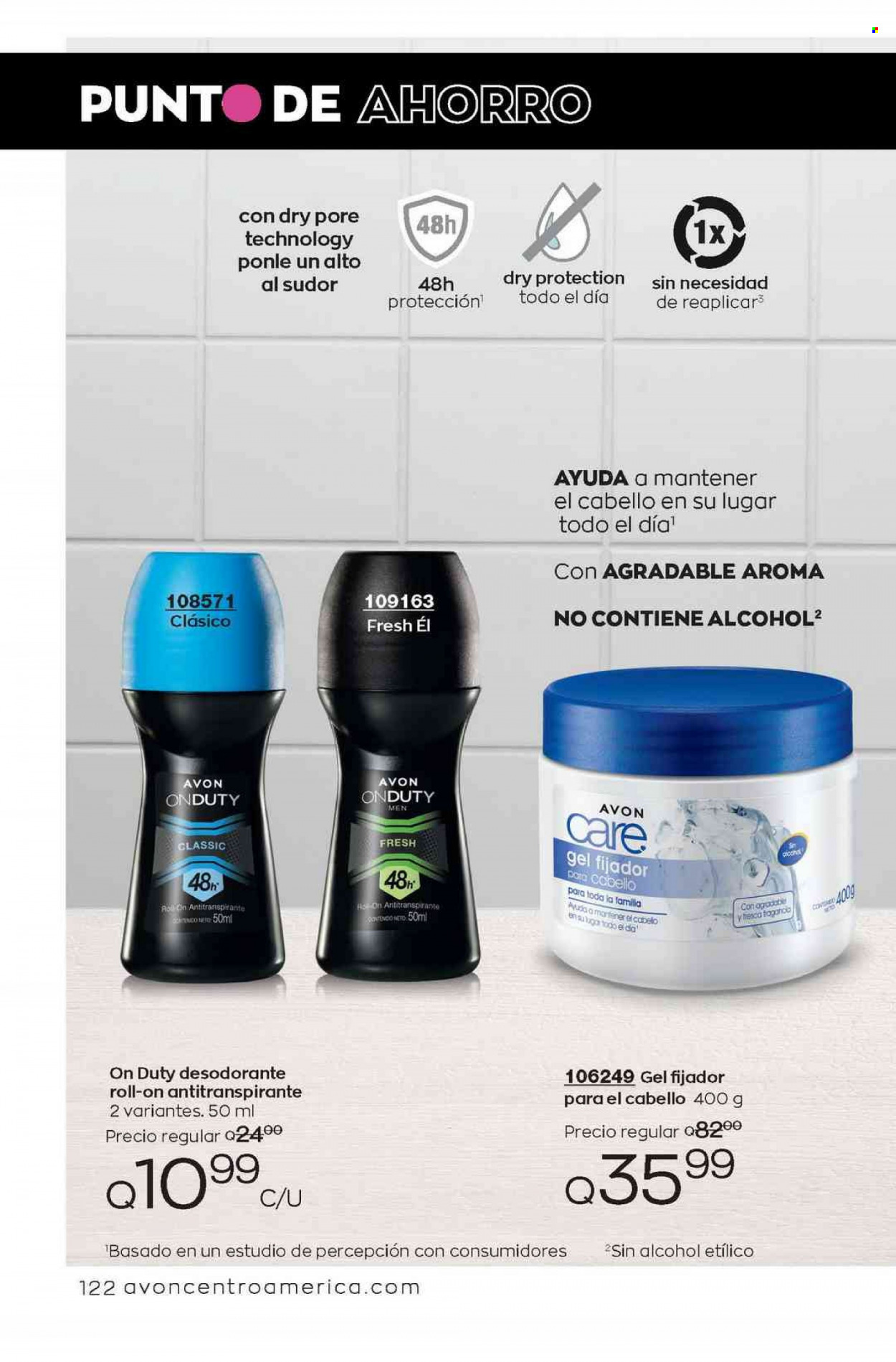 Catálogo Avon. Página 122