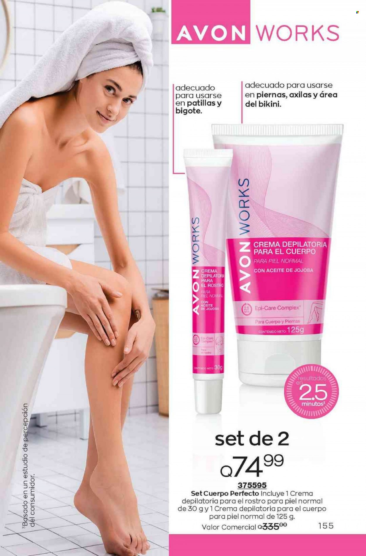 Catálogo Avon. Página 155