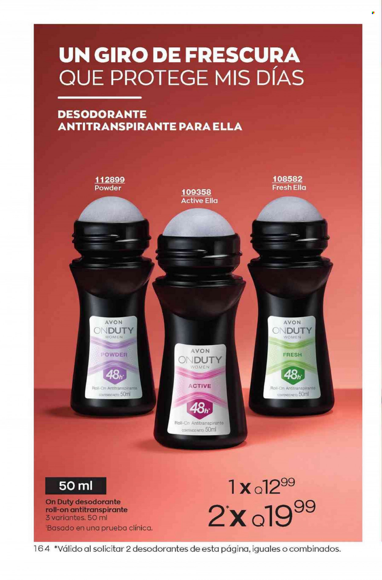 Catálogo Avon. Página 164