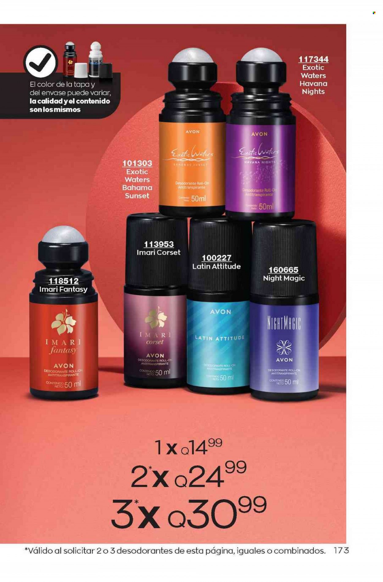 Catálogo Avon. Página 173