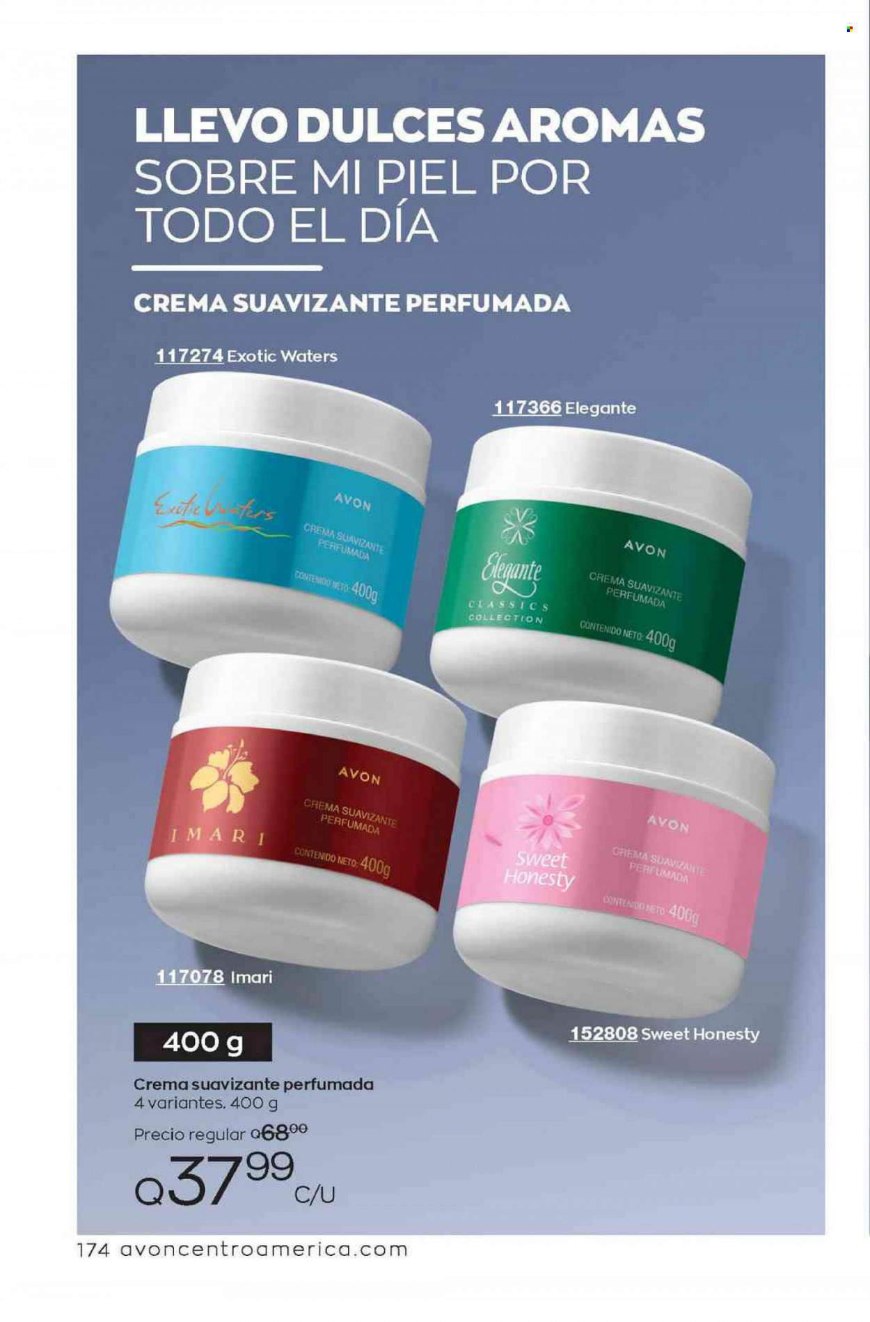Catálogo Avon. Página 174