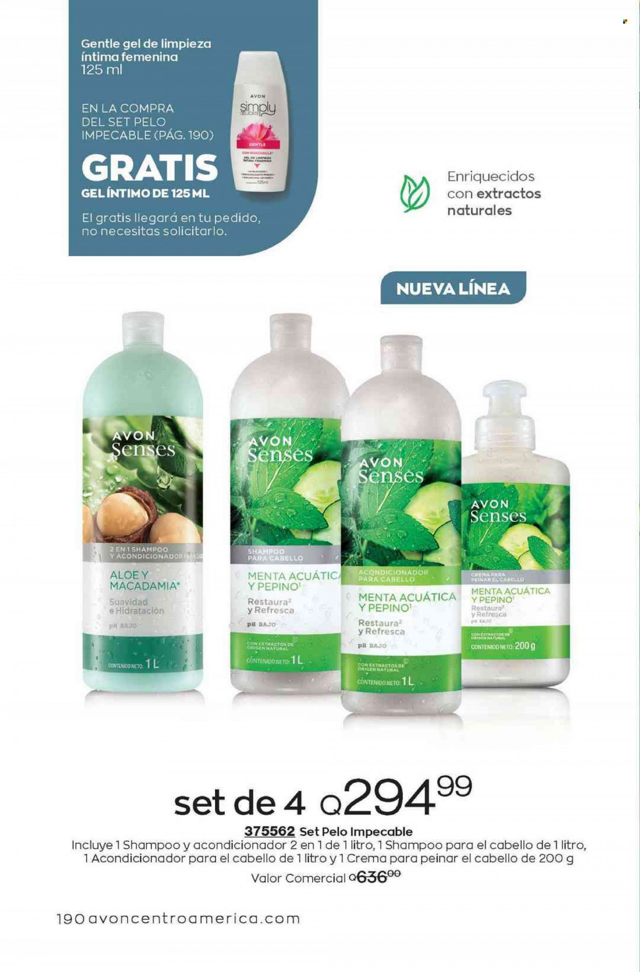Catálogo Avon. Página 190