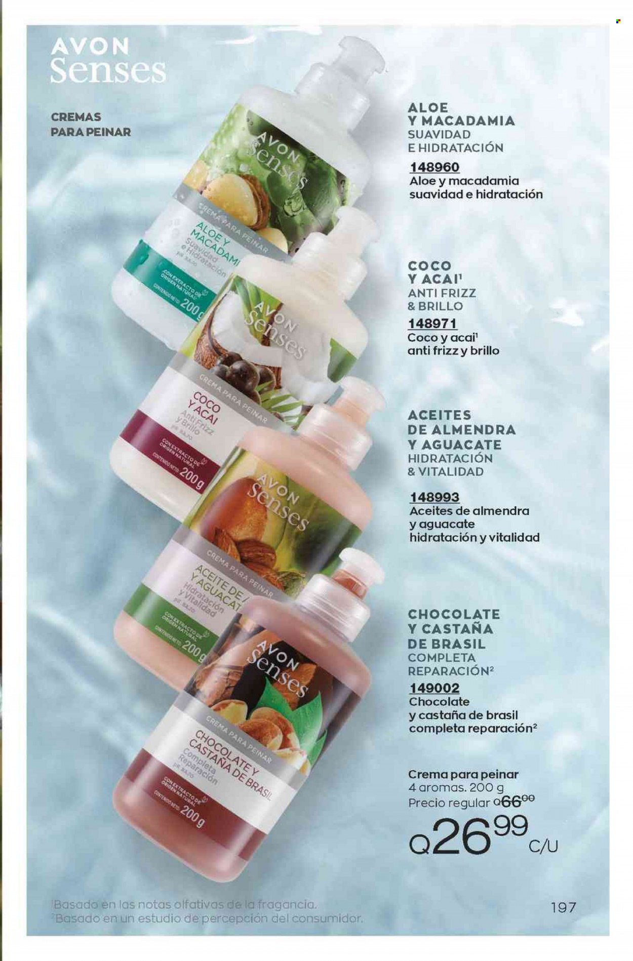 Catálogo Avon. Página 197