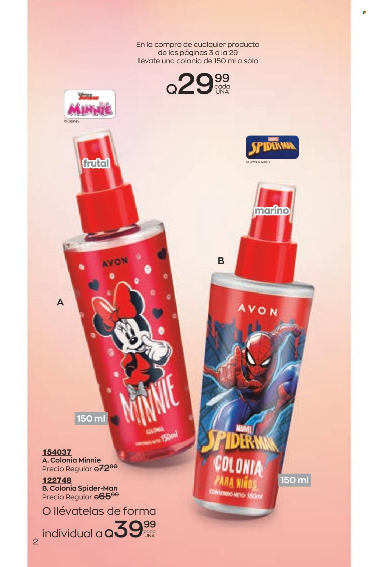 Catálogo Avon. Página 2