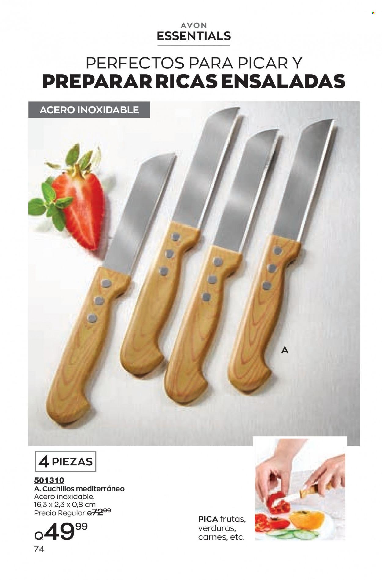 Catálogo Avon. Página 74