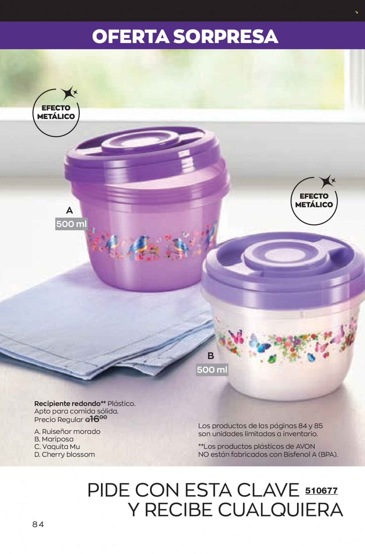 Catálogo Avon. Página 84