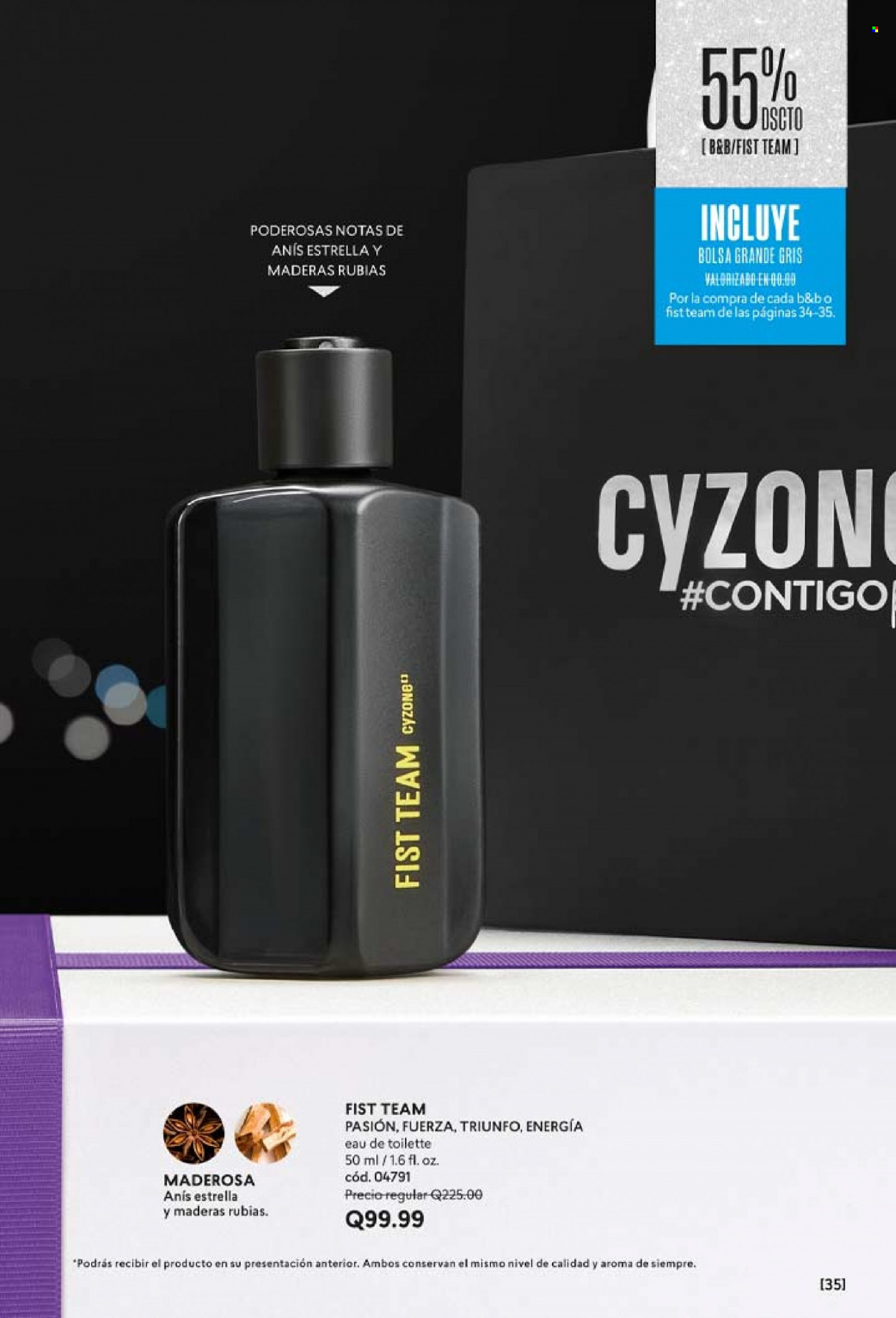 Catálogo Cyzone. Página 35