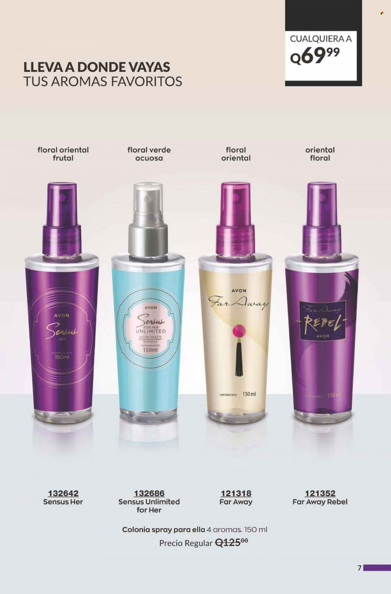 Catálogo Avon. Página 7