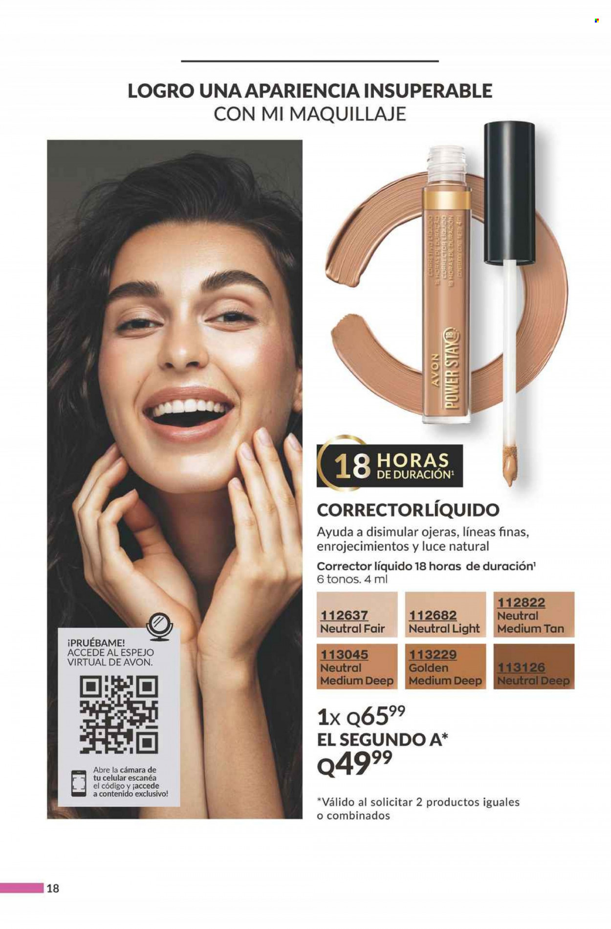 Catálogo Avon. Página 18
