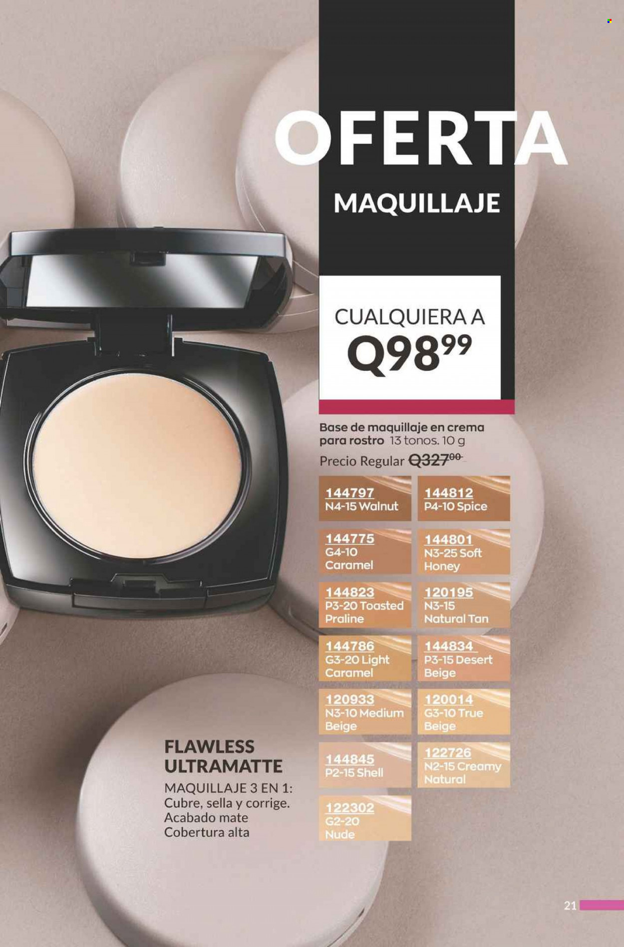 Catálogo Avon. Página 21