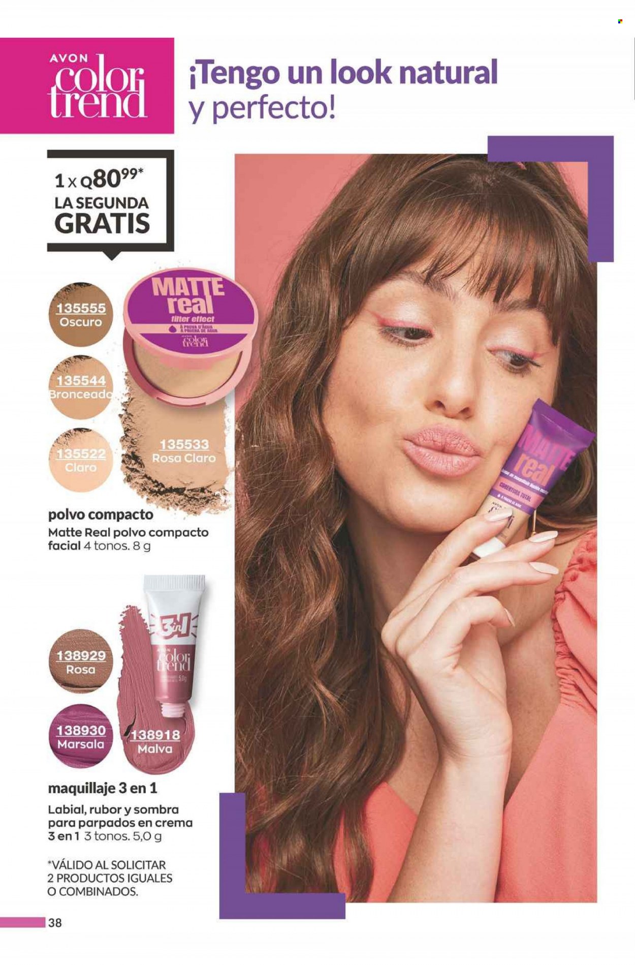 Catálogo Avon. Página 38