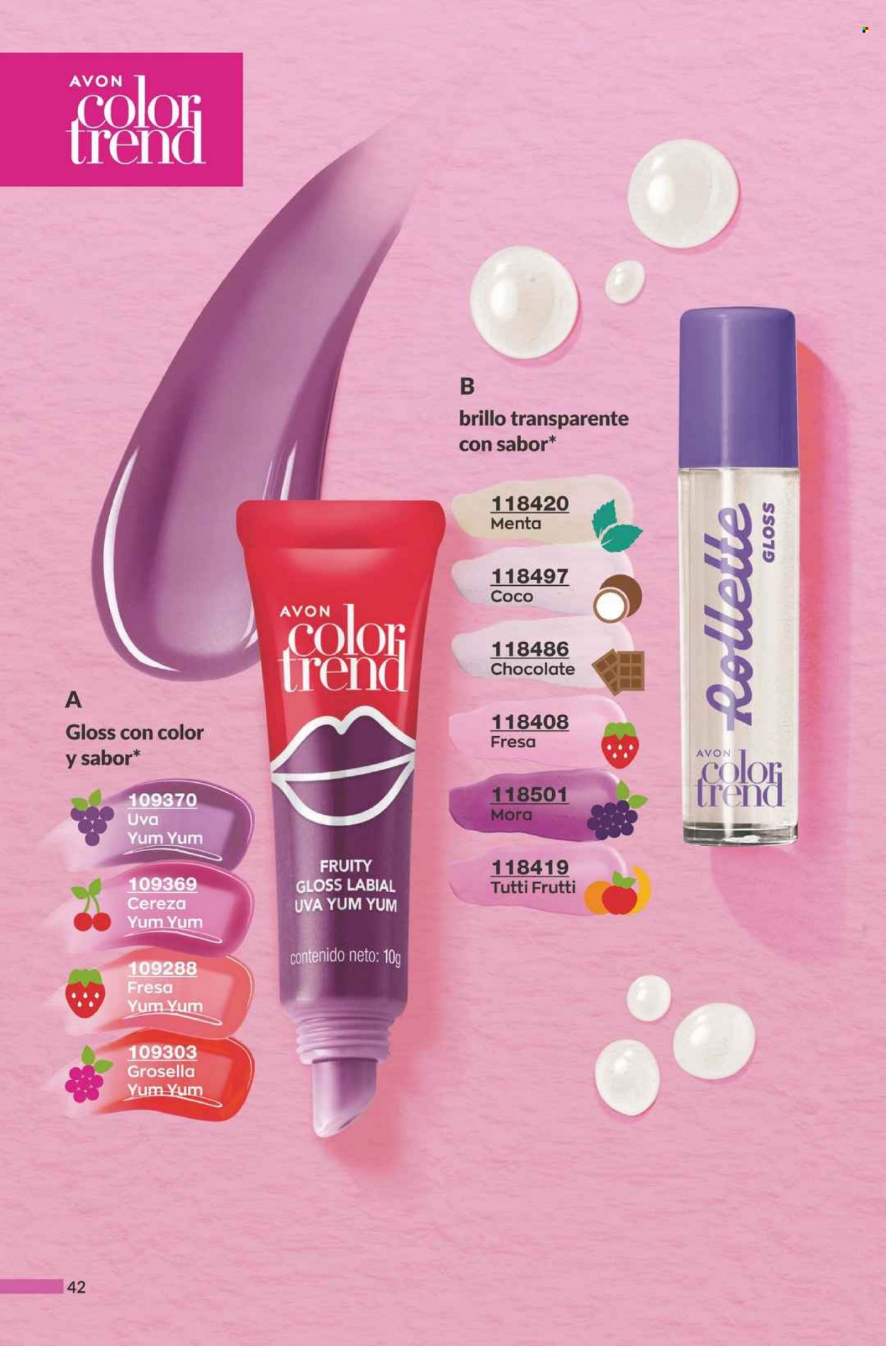 Catálogo Avon. Página 42