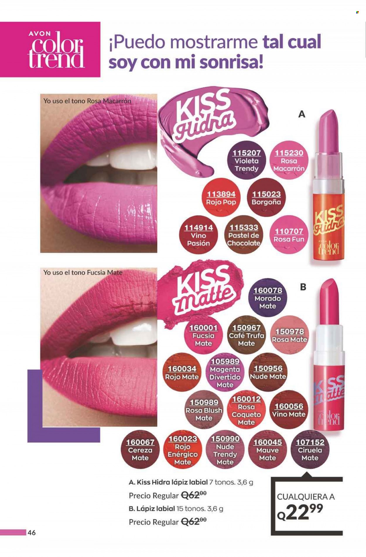 Catálogo Avon. Página 46