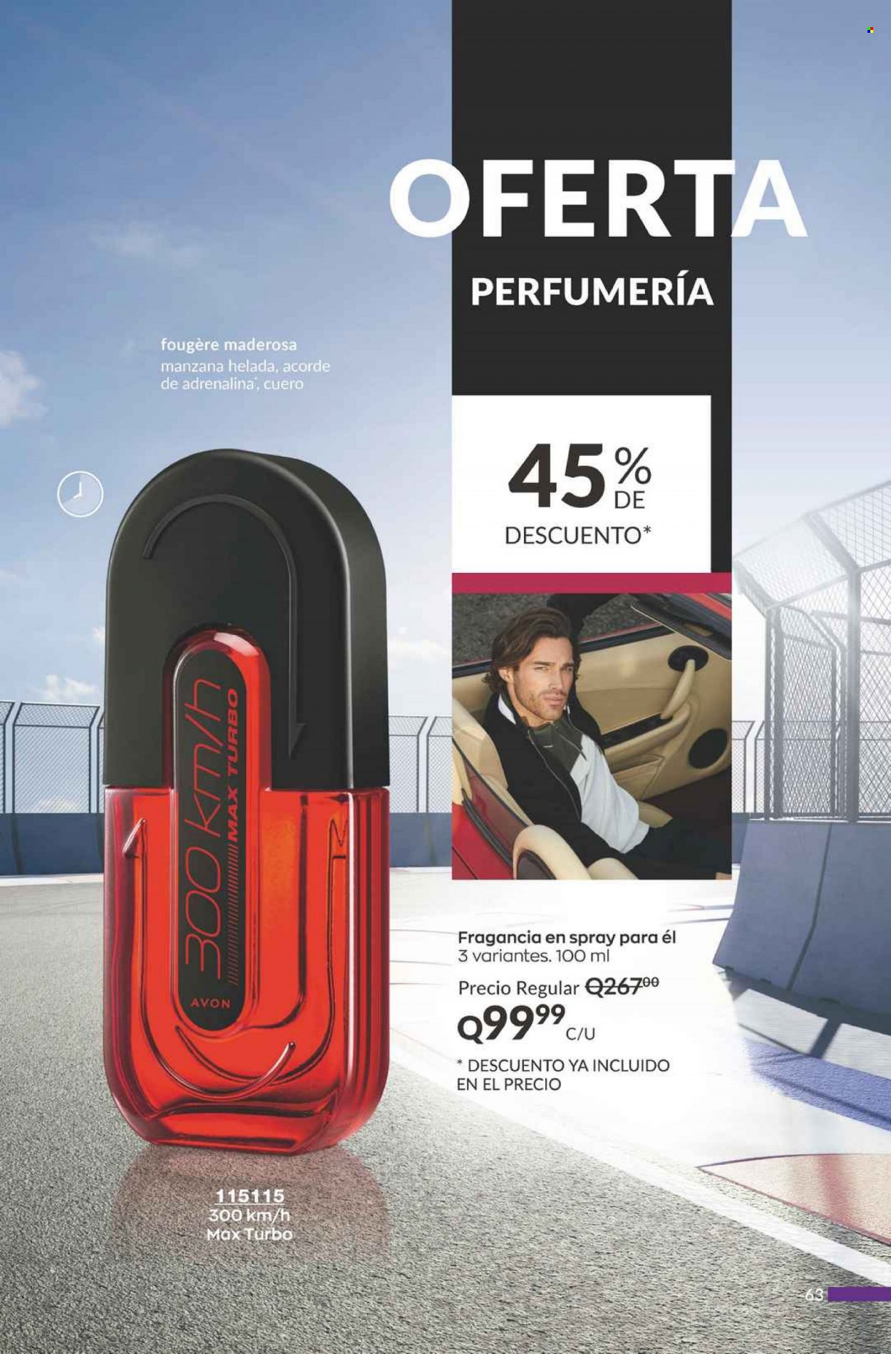 Catálogo Avon. Página 63