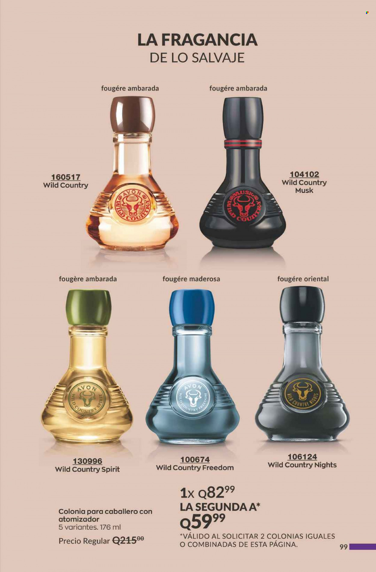 Catálogo Avon. Página 99