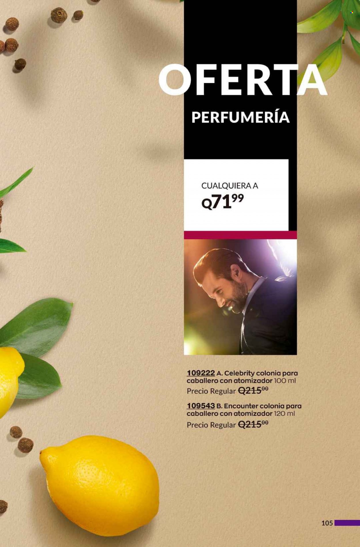 Catálogo Avon. Página 105