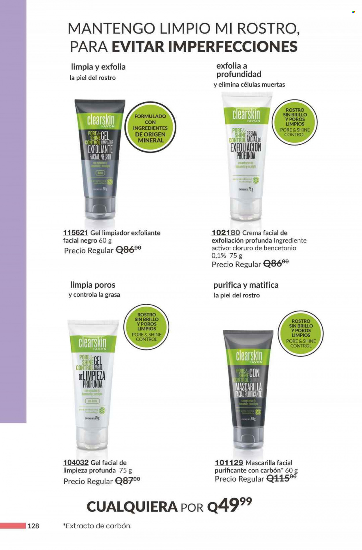 Catálogo Avon. Página 128