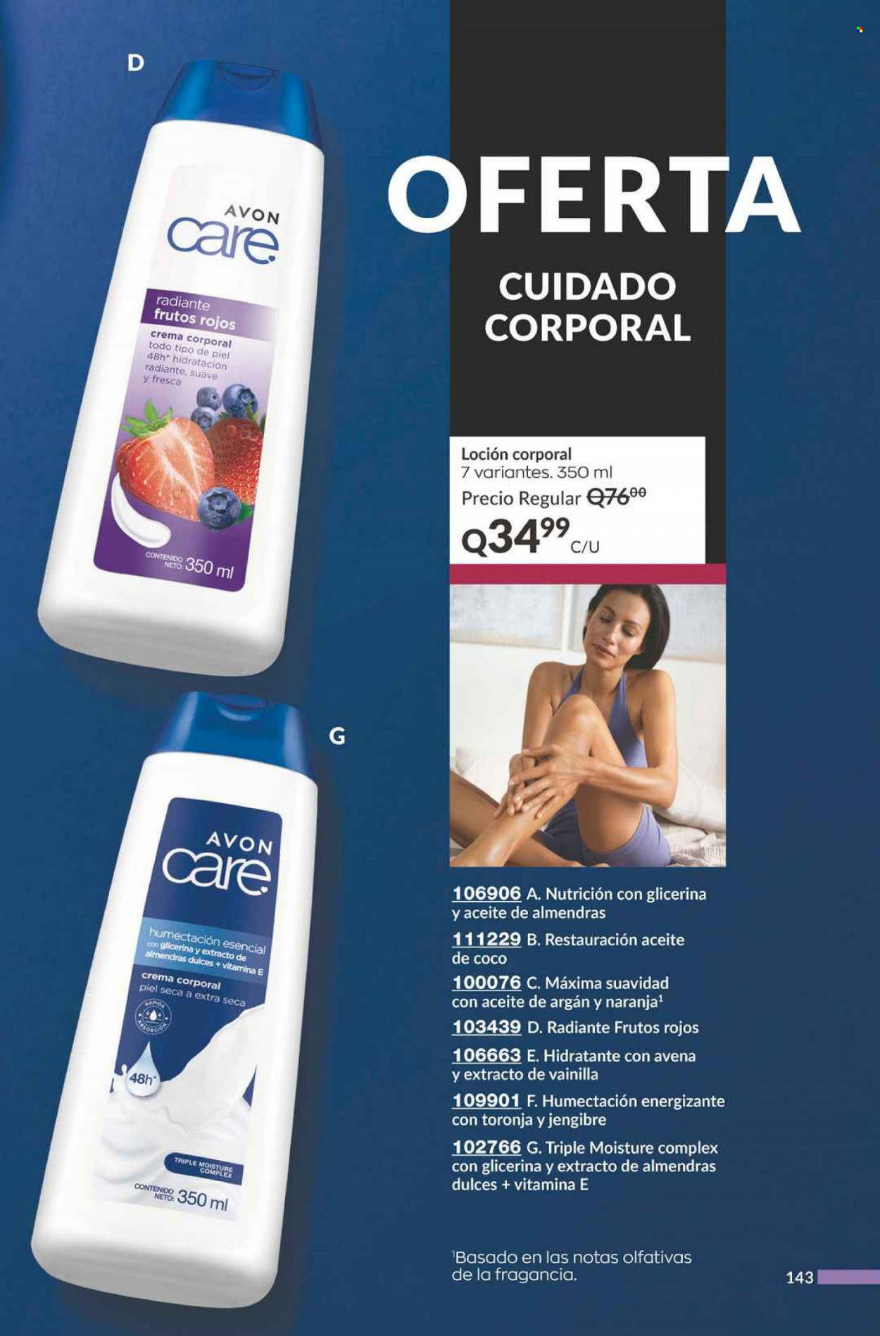 Catálogo Avon. Página 143