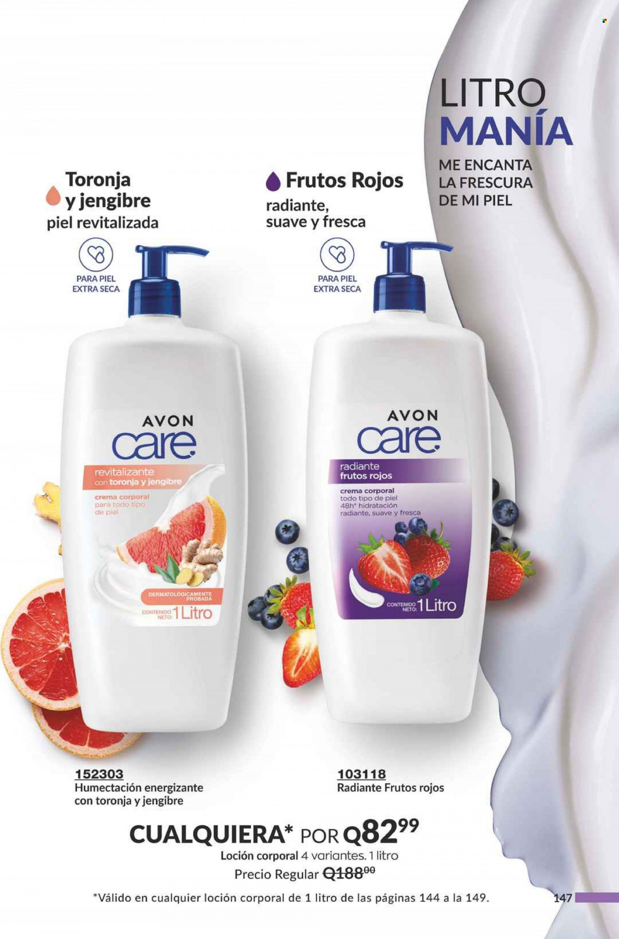 Catálogo Avon. Página 147