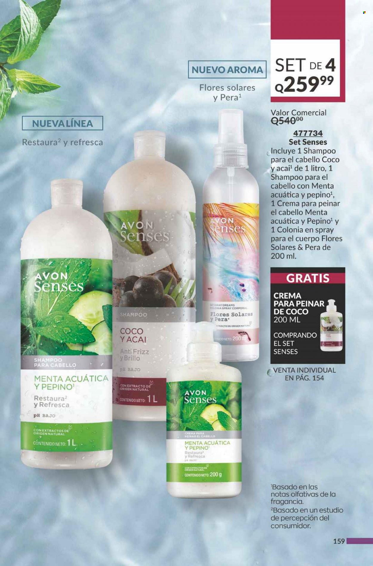 Catálogo Avon. Página 159