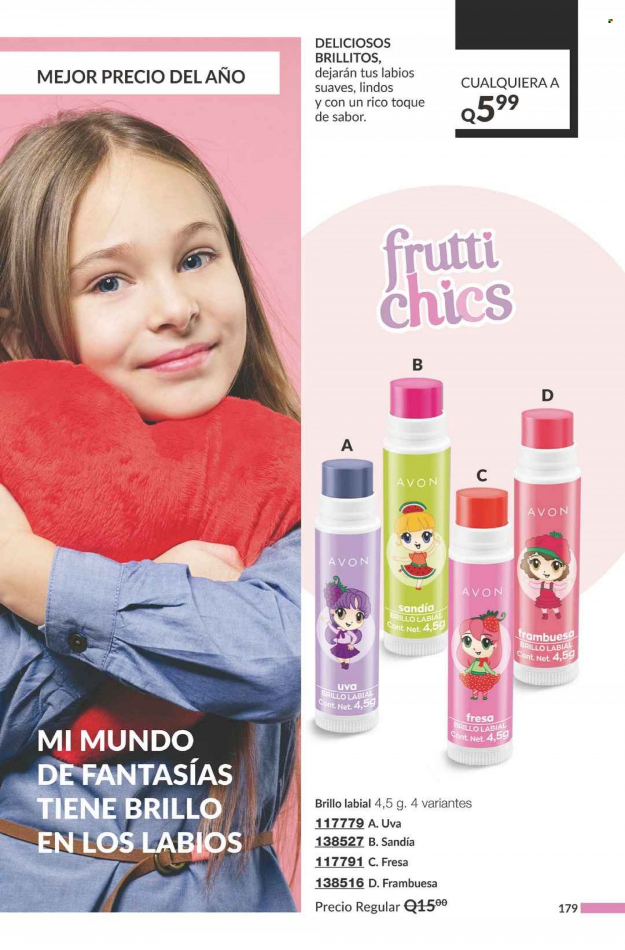 Catálogo Avon. Página 179