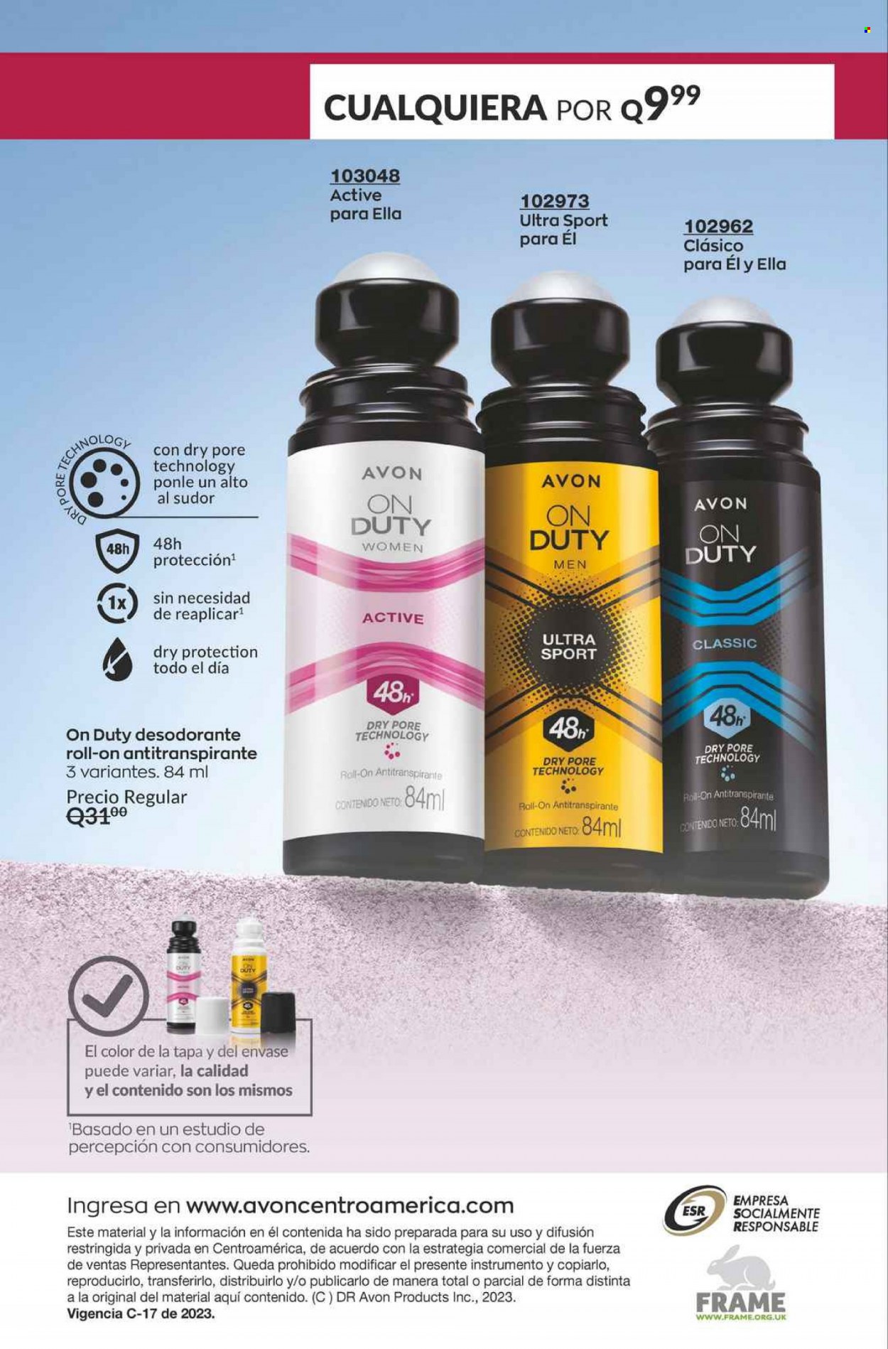 Catálogo Avon. Página 204