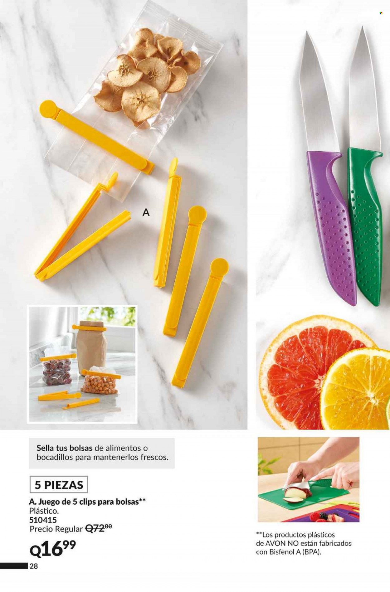 Catálogo Avon. Página 28