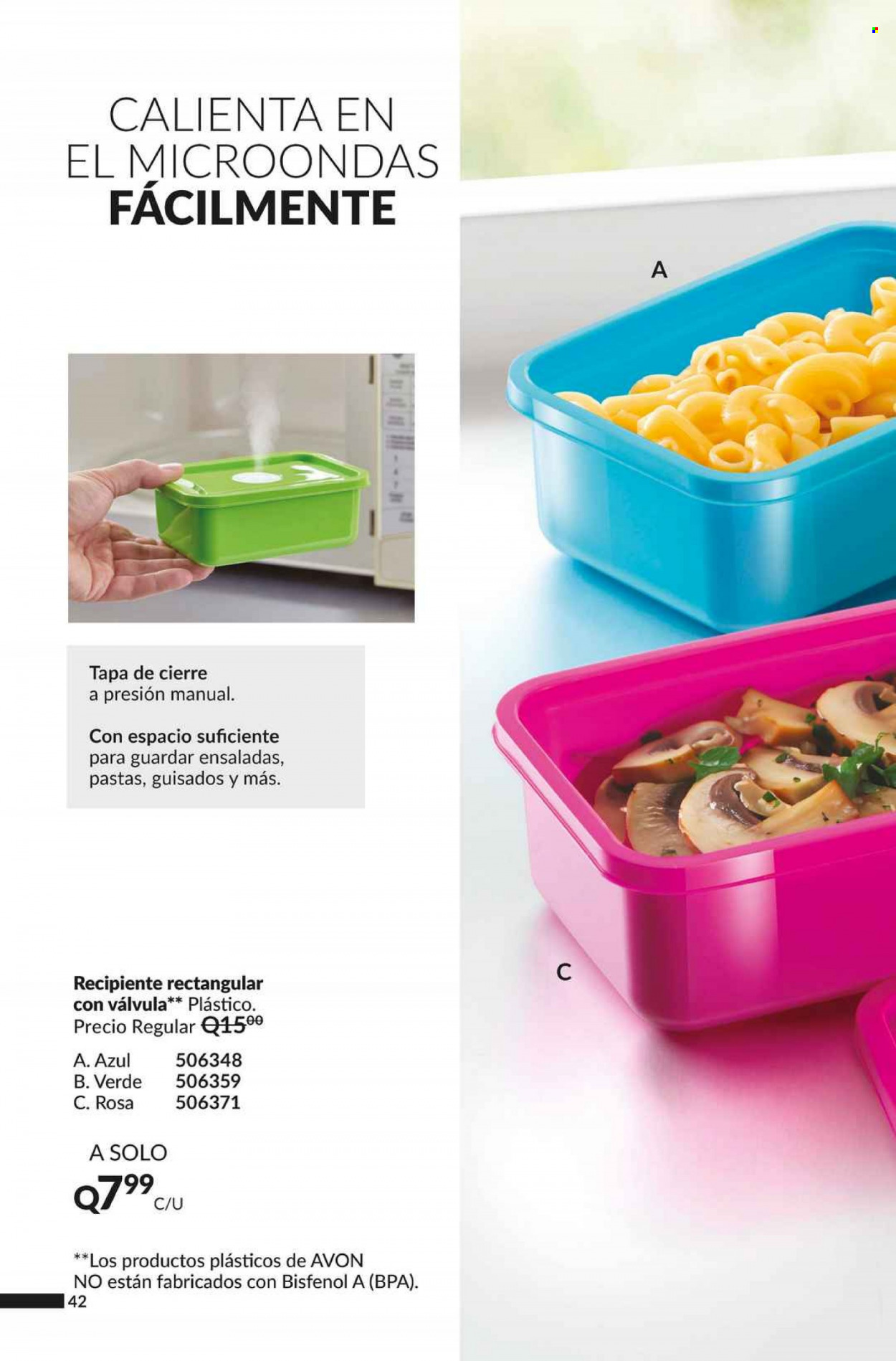 Catálogo Avon. Página 42