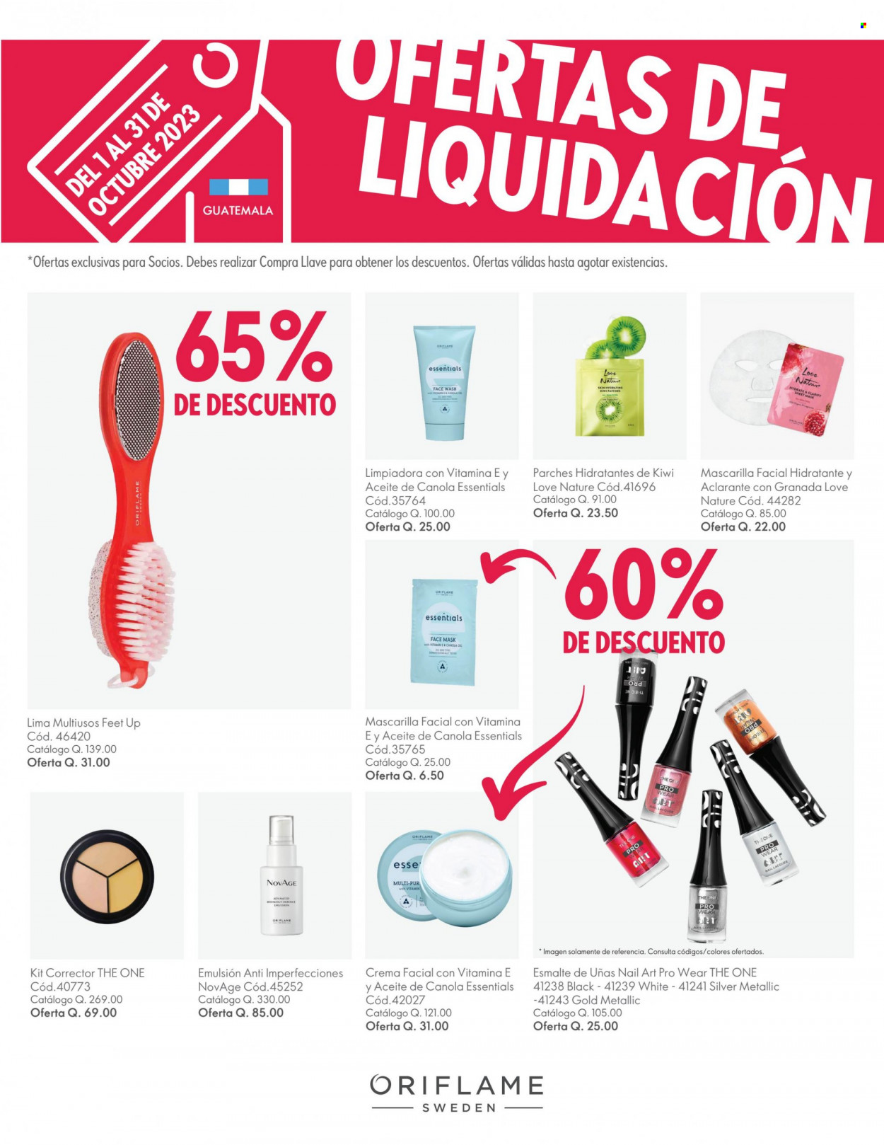 Catálogo Oriflame - 1.10.2023 - 31.10.2023. Página 1