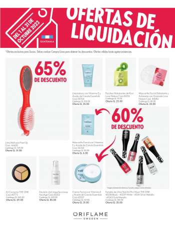 Folleto actual Oriflame - 1.10.2023 - 31.10.2023.