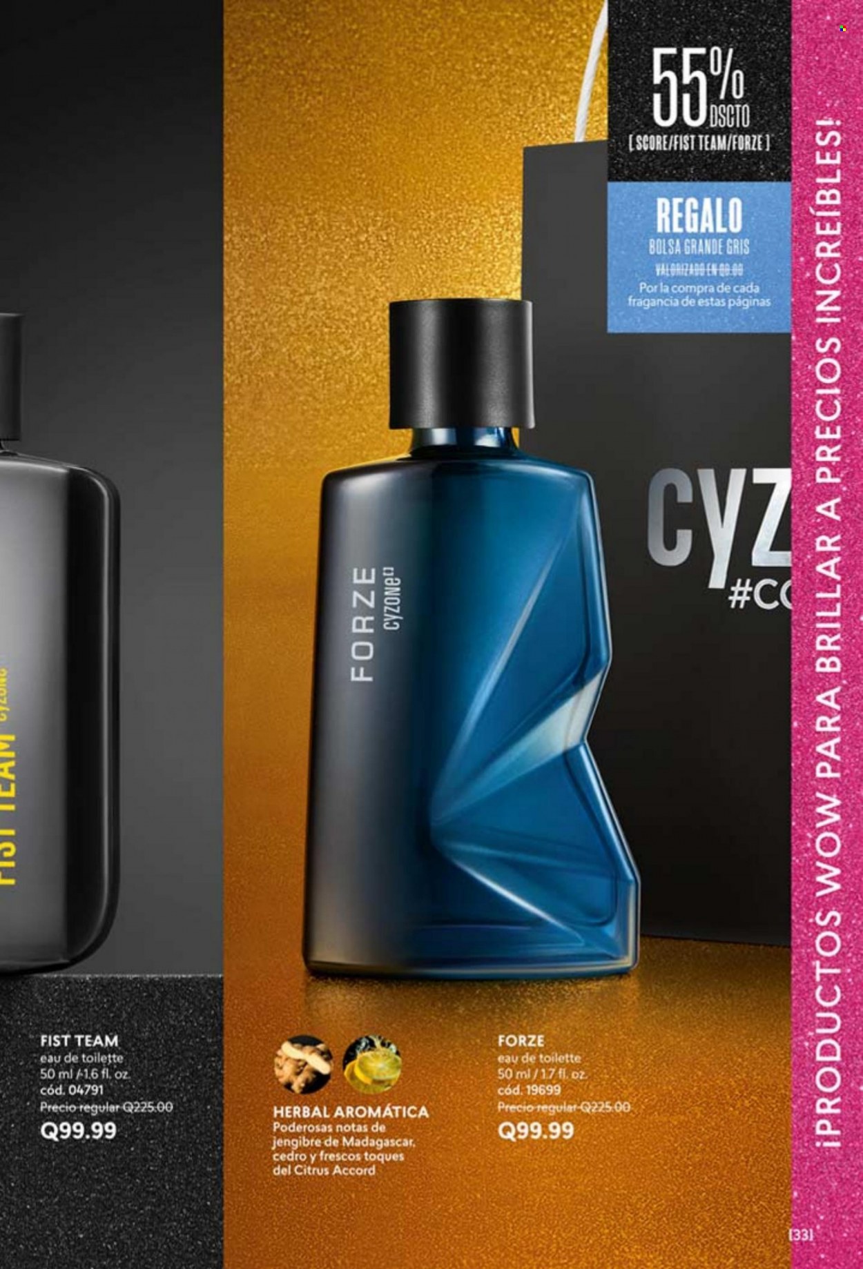 Catálogo Cyzone. Página 33