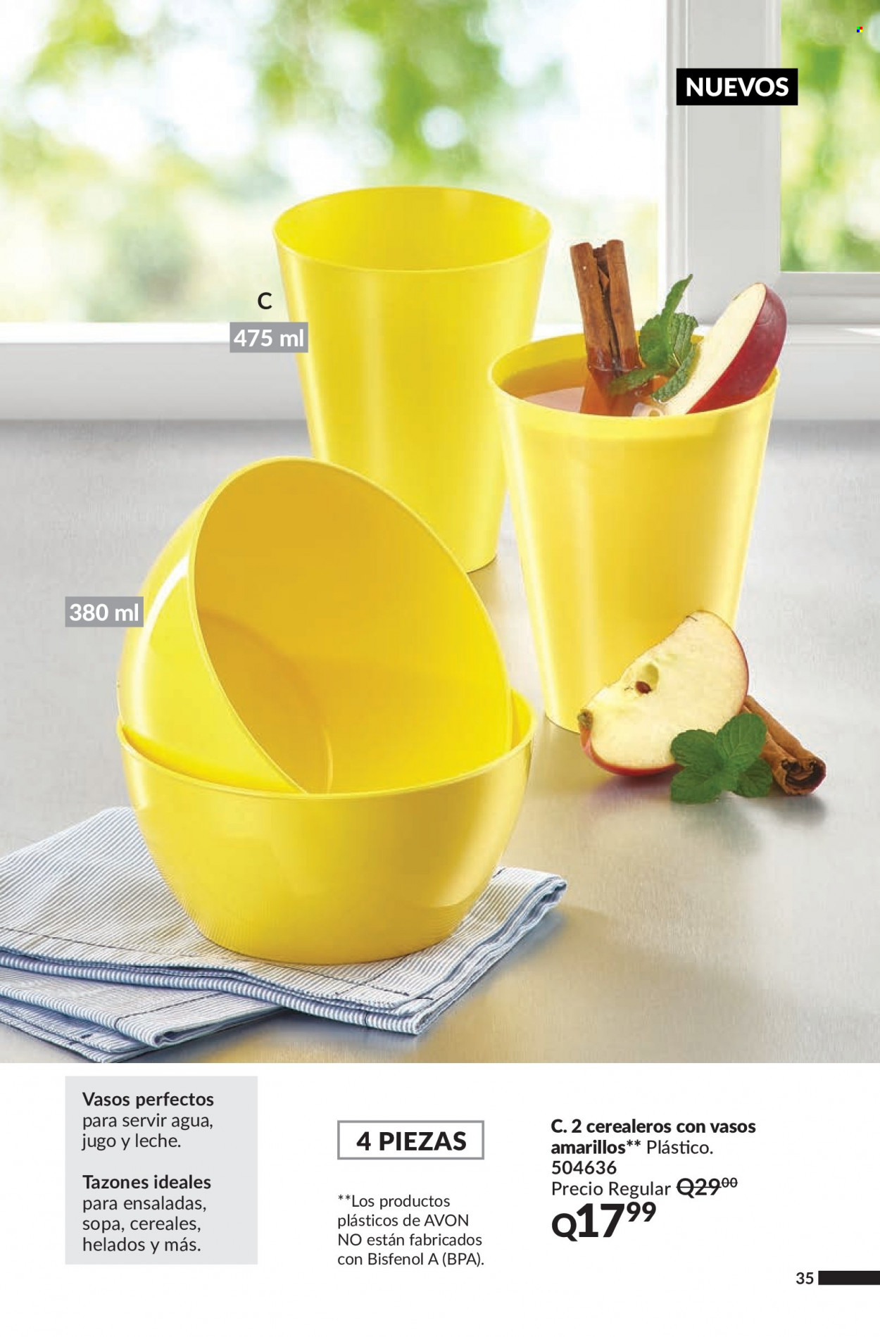 Catálogo Avon. Página 35
