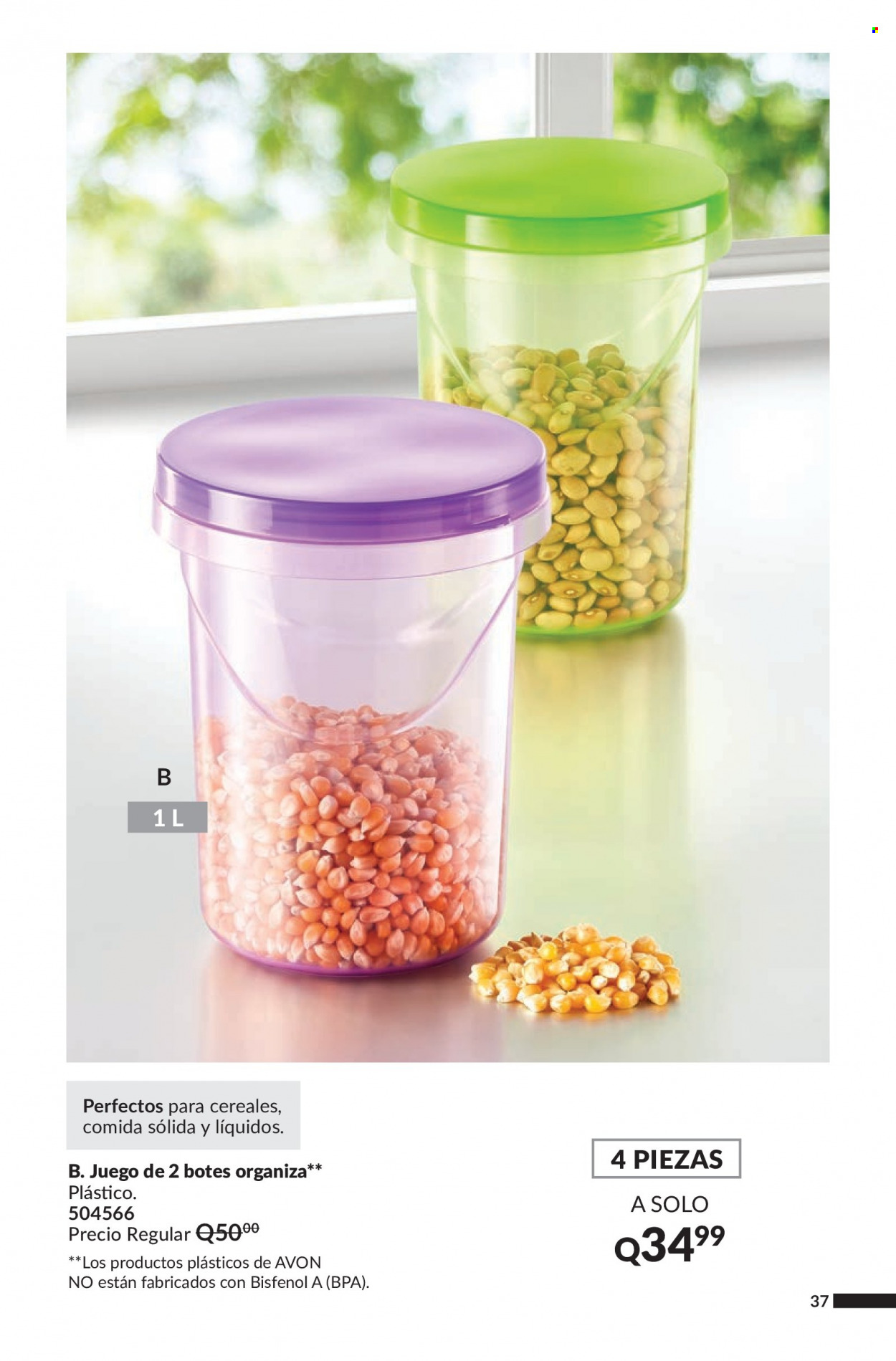 Catálogo Avon. Página 37