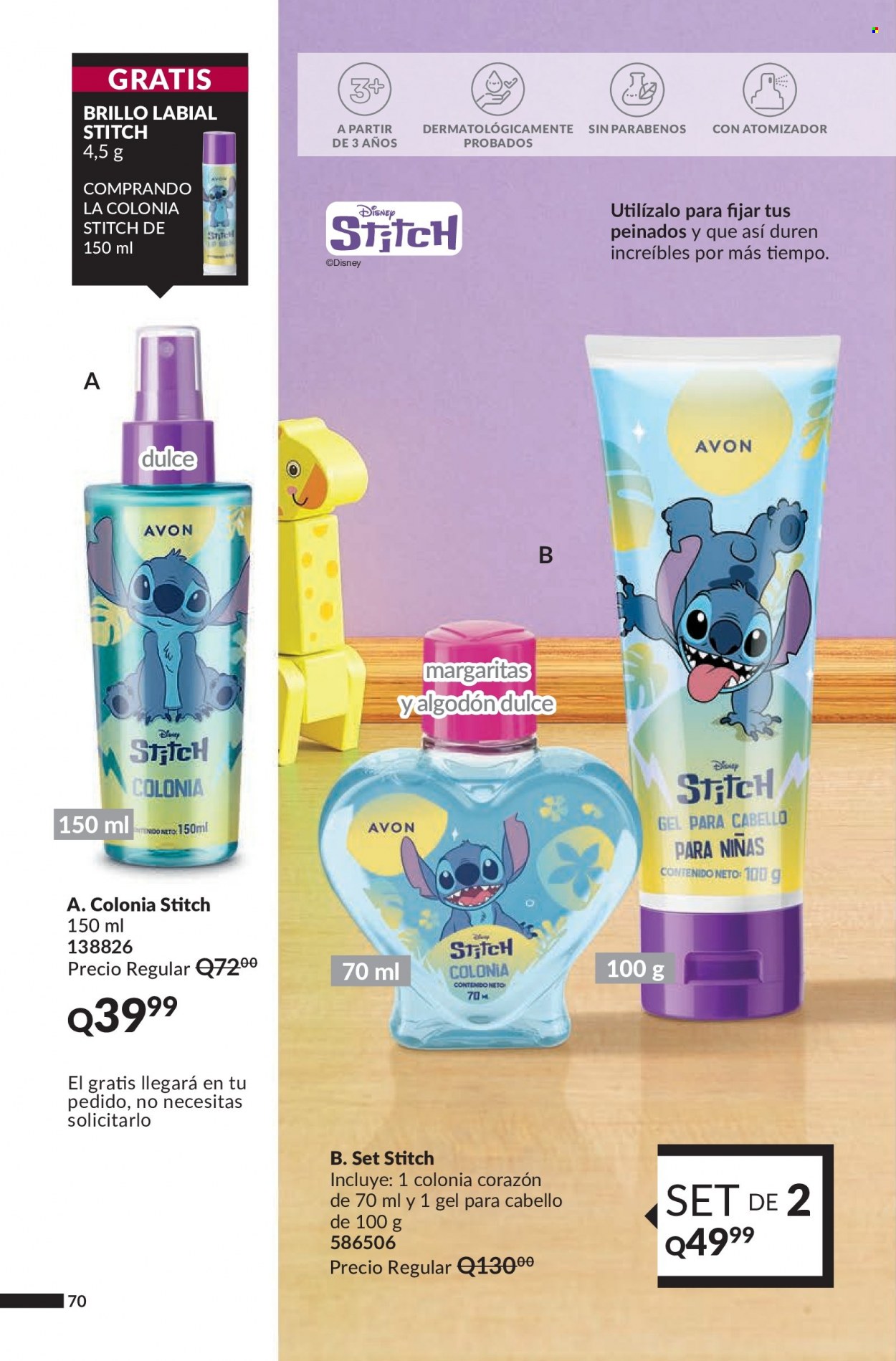 Catálogo Avon. Página 70