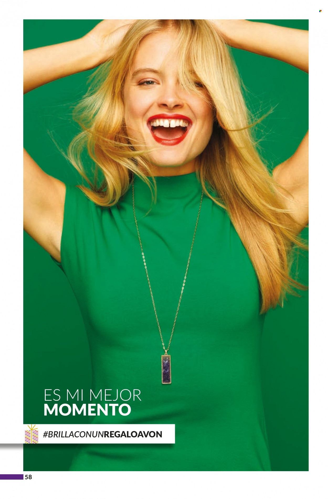 Catálogo Avon. Página 58
