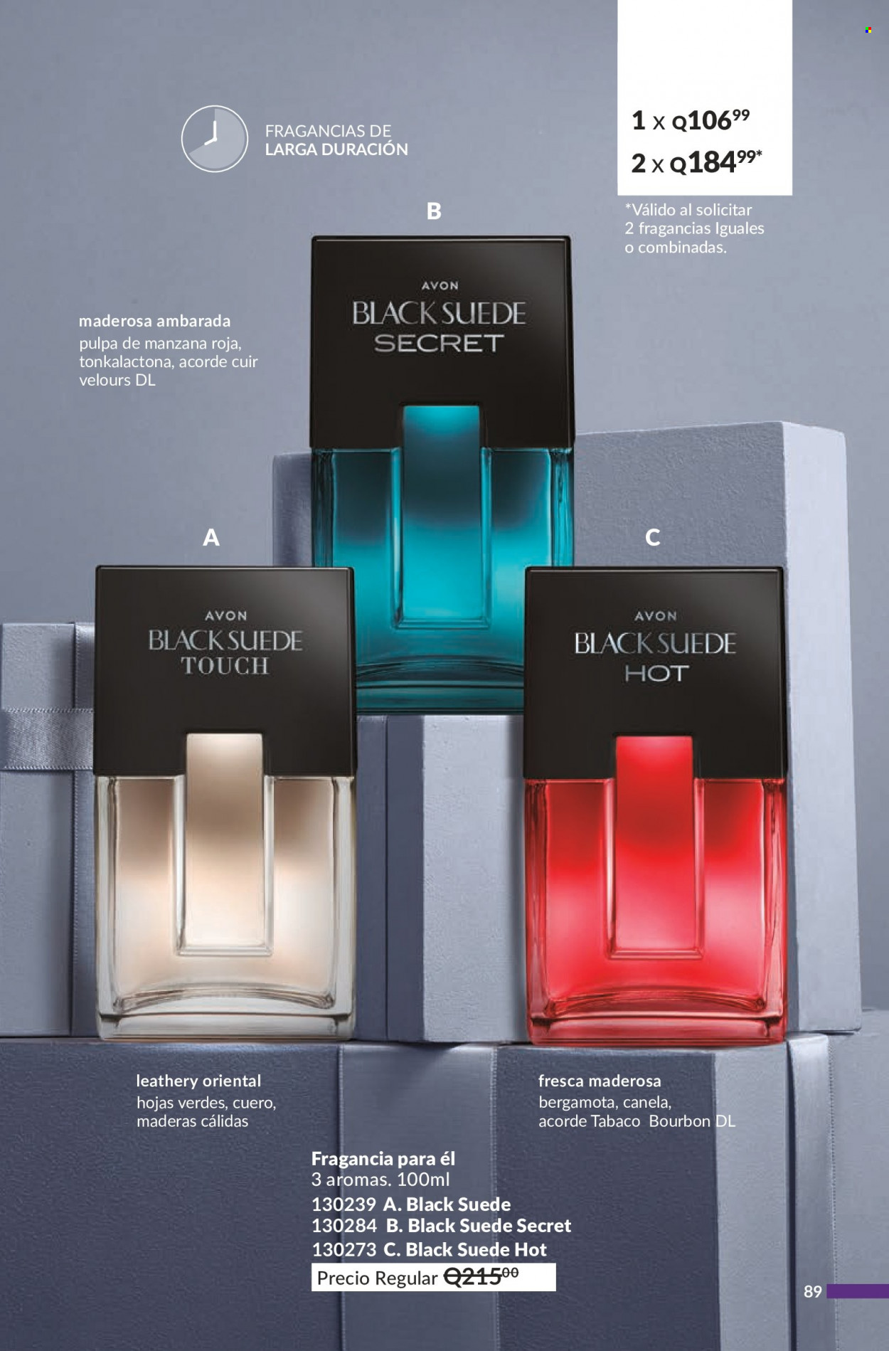 Catálogo Avon. Página 89