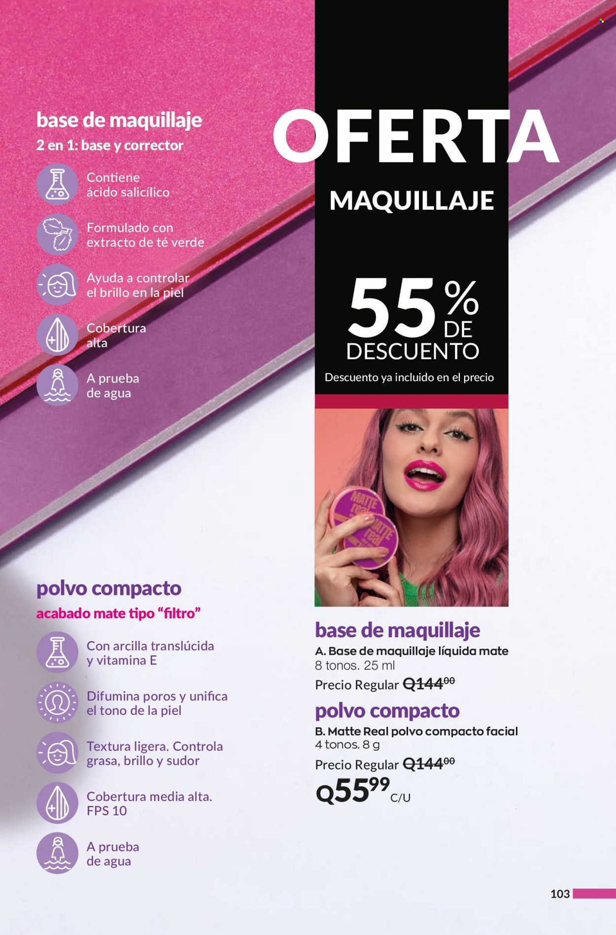 Catálogo Avon. Página 103