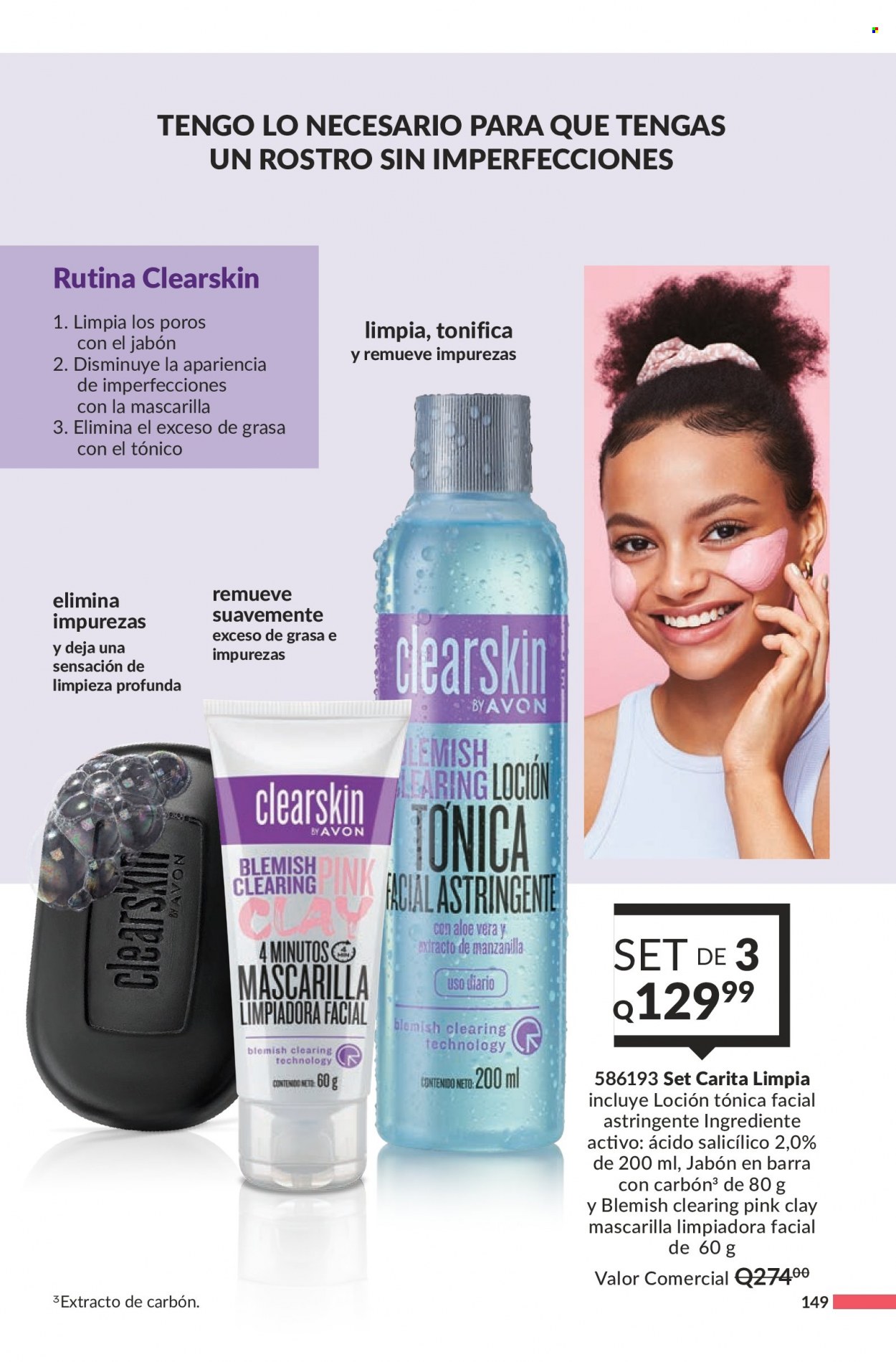Catálogo Avon. Página 149