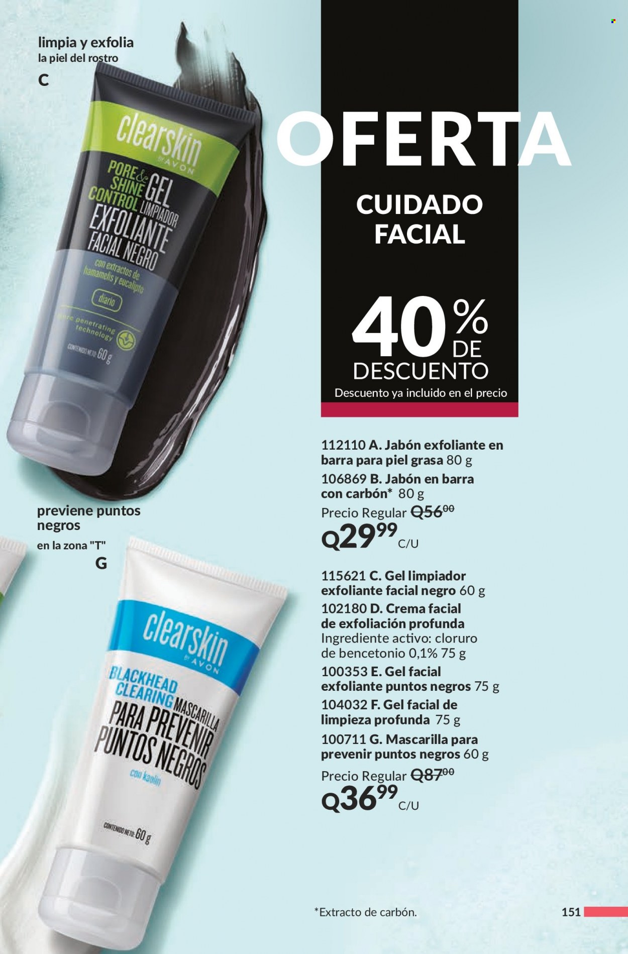 Catálogo Avon. Página 151