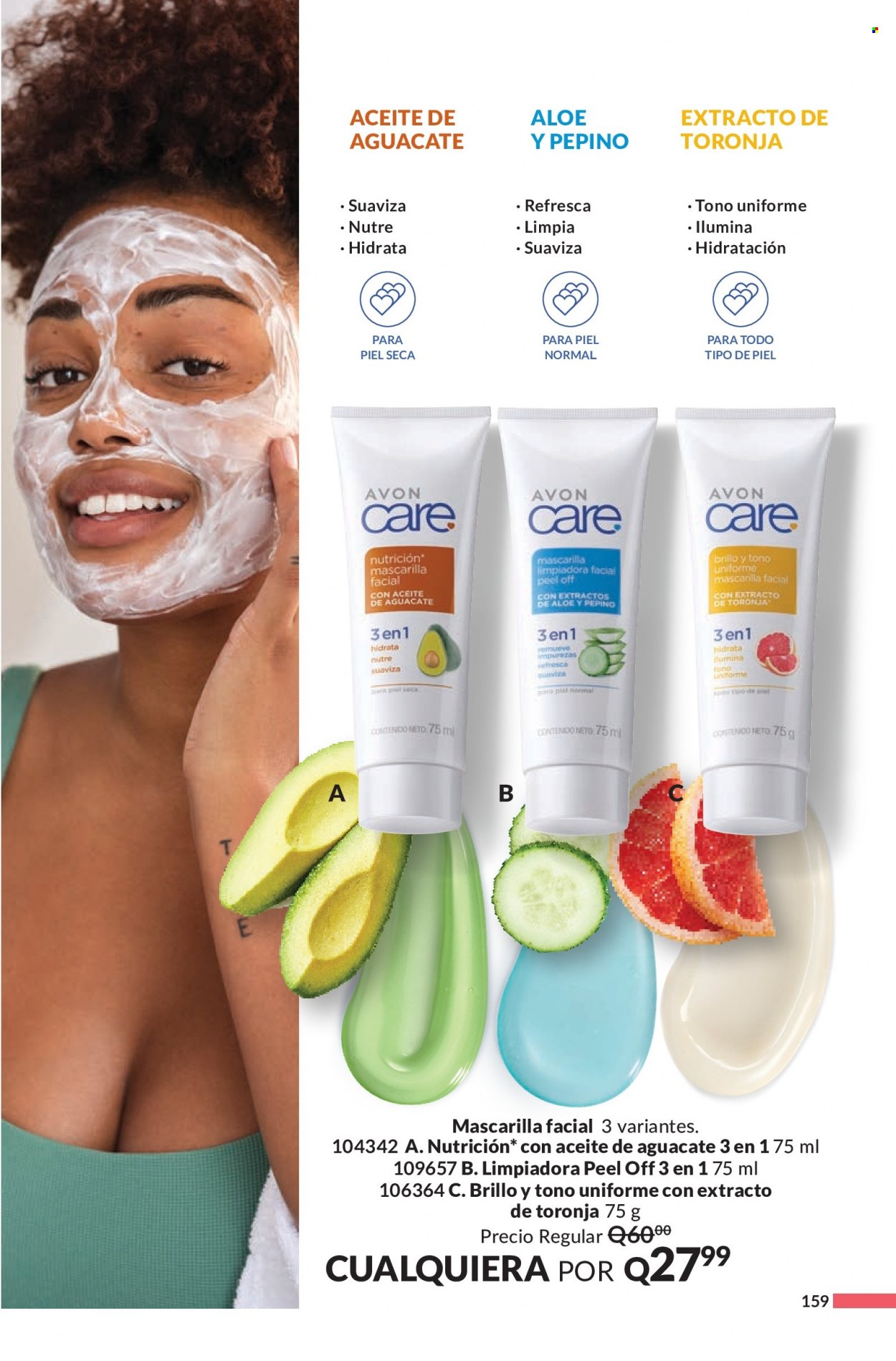 Catálogo Avon. Página 159