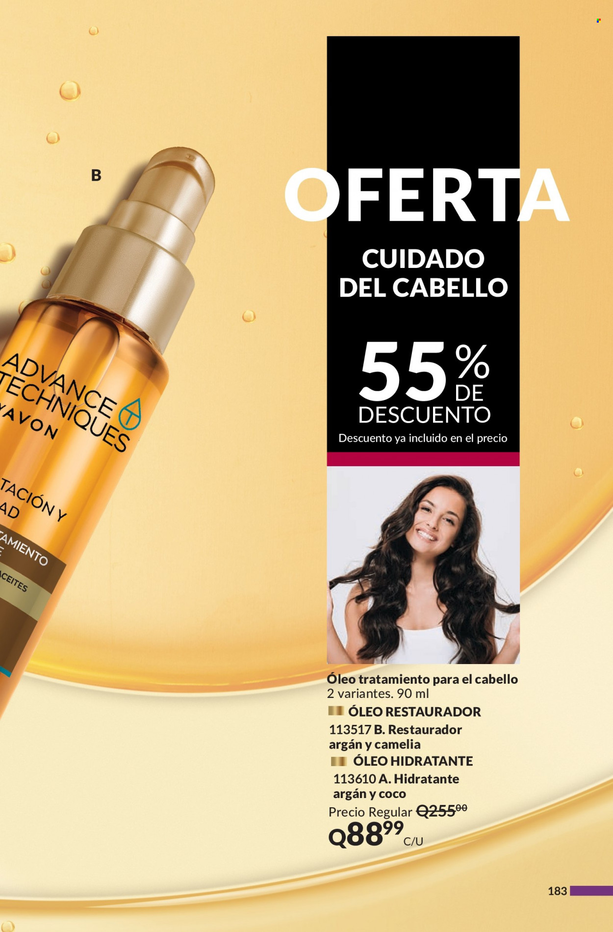 Catálogo Avon. Página 183